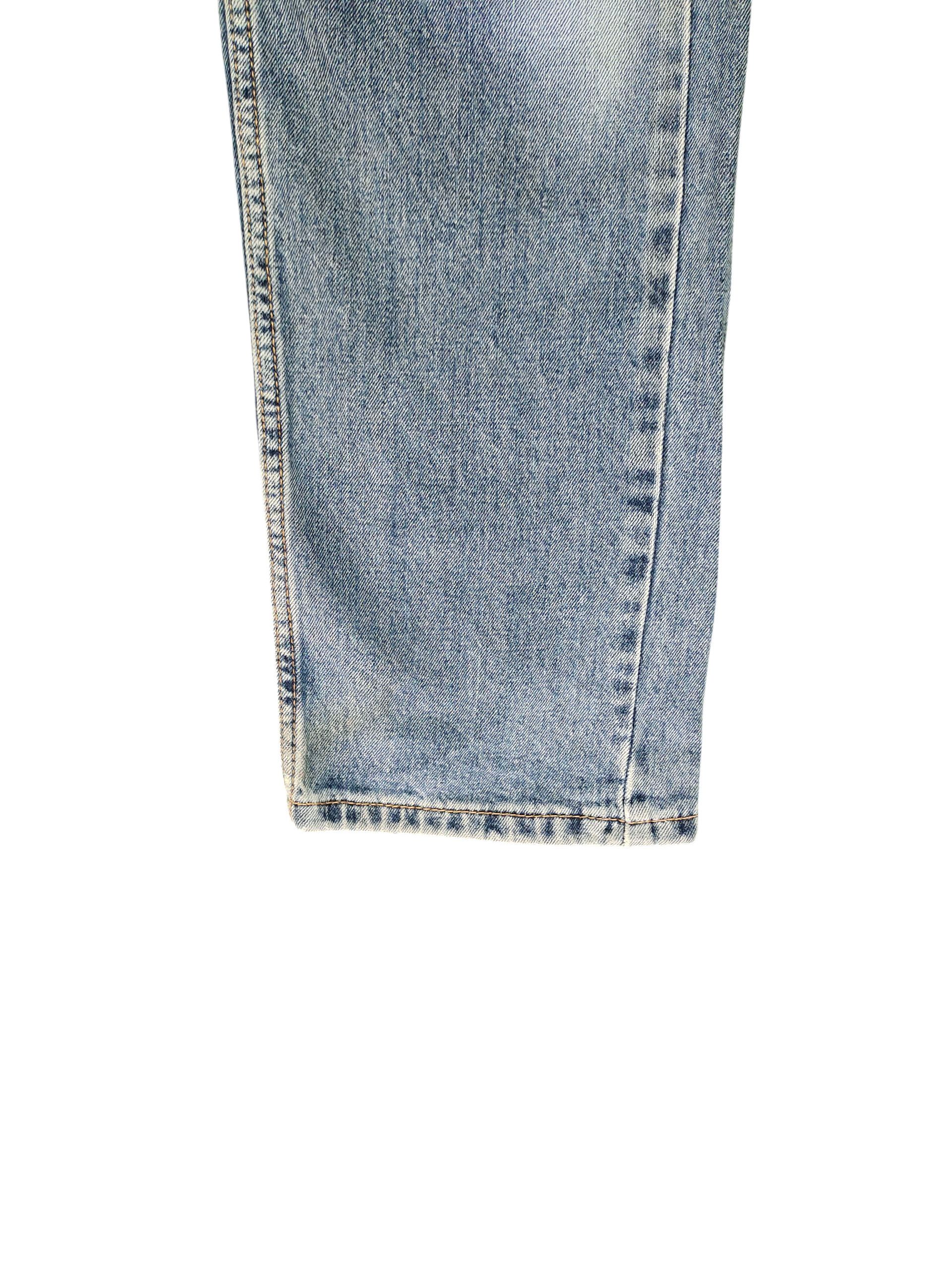 Levi's Vintage Clothing Vintage Levis 505 Clawmark Distress Sand Wash Denim Jeans Size US 30 / EU 46 - 5 Thumbnail