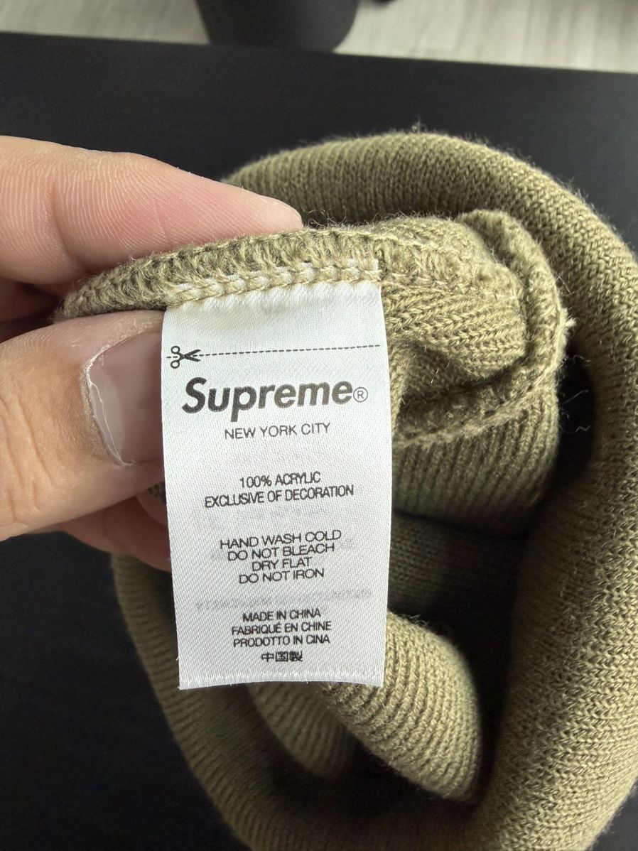 Supreme Supreme Motion Logo Beanie Taupe SS23 Size ONE SIZE - 3 Thumbnail