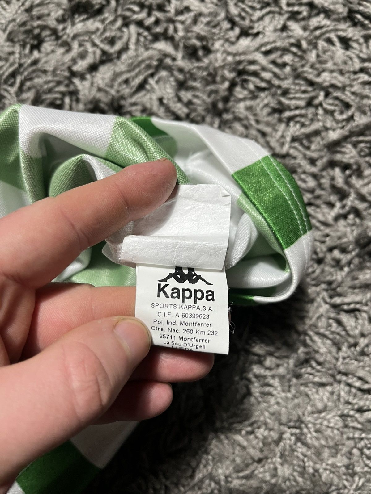 Kappa KAPPA REAL BETIS 1999/2000 HOME FOOTBALL JERSEY Size US XS / EU 42 / 0 - 6 Thumbnail