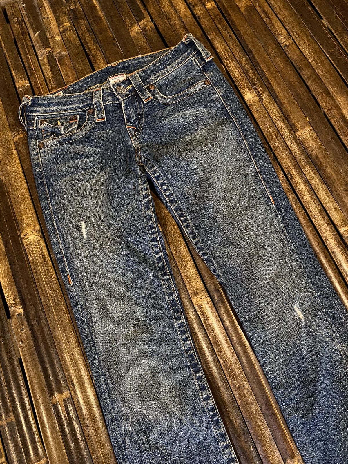 Japanese Brand × True Religion TRUE RELIGION DENIM PANST Size 28" / US 6 / IT 42 - 2 Thumbnail