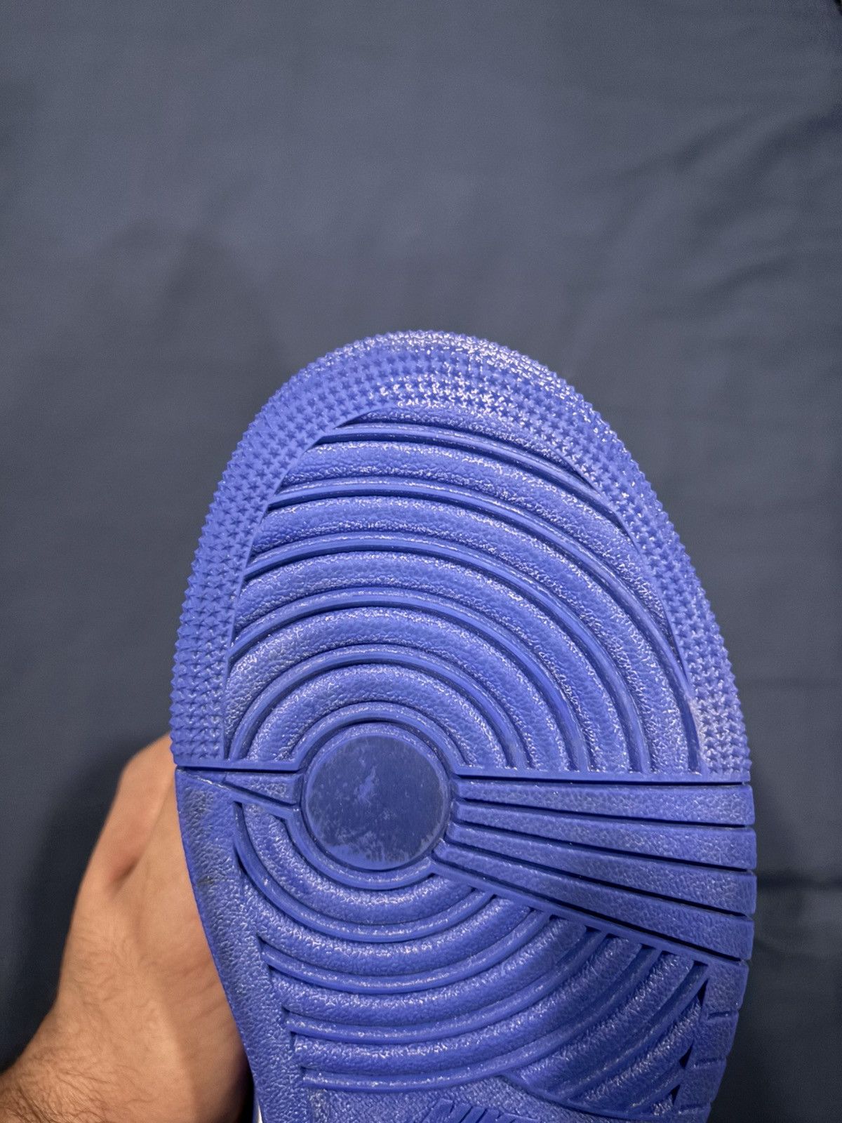 Nike Air Jordan 1 Mid Hyper Royal Size US 7.5 / IT 37.5 - 4 Thumbnail
