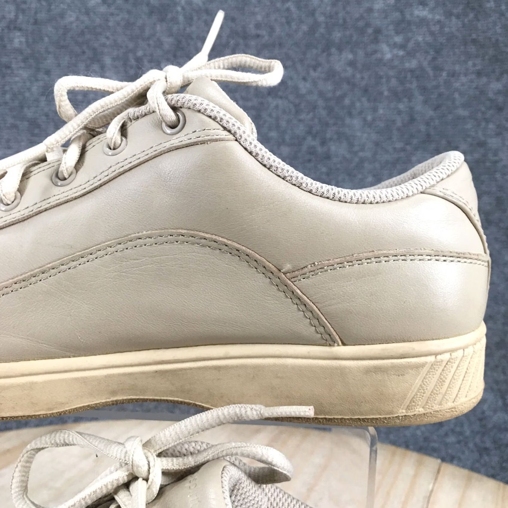 Vintage Easy Spirit Casual Sneakers Brown Leather Lace Up Low Top Womens 7.5 M Size M / US 6-8 / IT 42-44 - 5 Thumbnail