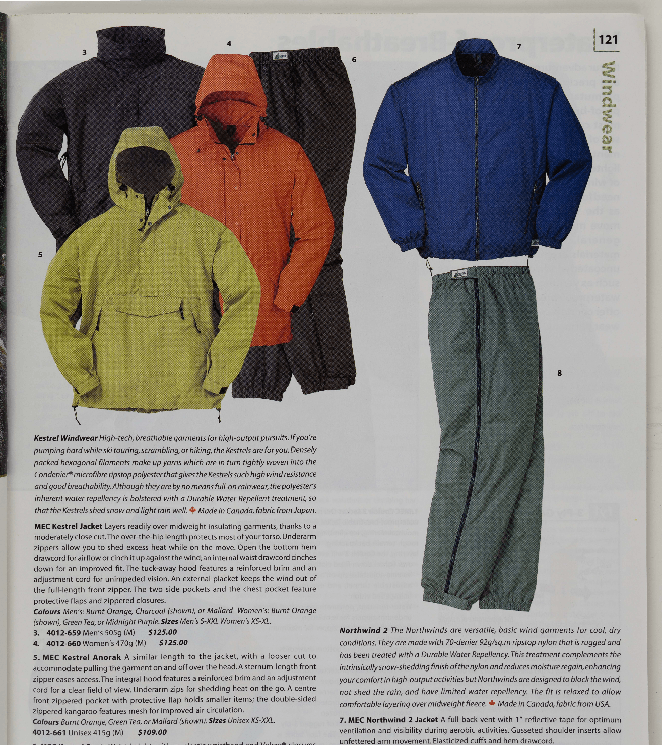 Mountain Equipment Company × Vintage S/S 2001 Mountain Equipment Co-op Kestrel Anorak Vintage MEC Size US M / EU 48-50 / 2 - 2 Thumbnail