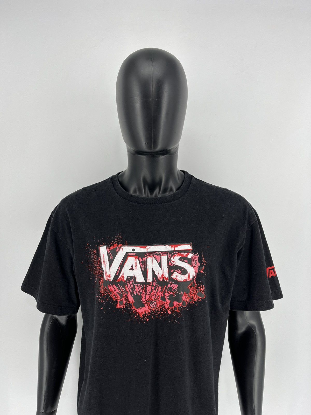 Vans × Vintage Vintage Y2K VANS Skate SK8 Faded T-shirt New York Streetwear Size US L / EU 52-54 / 3 - 1 Thumbnail