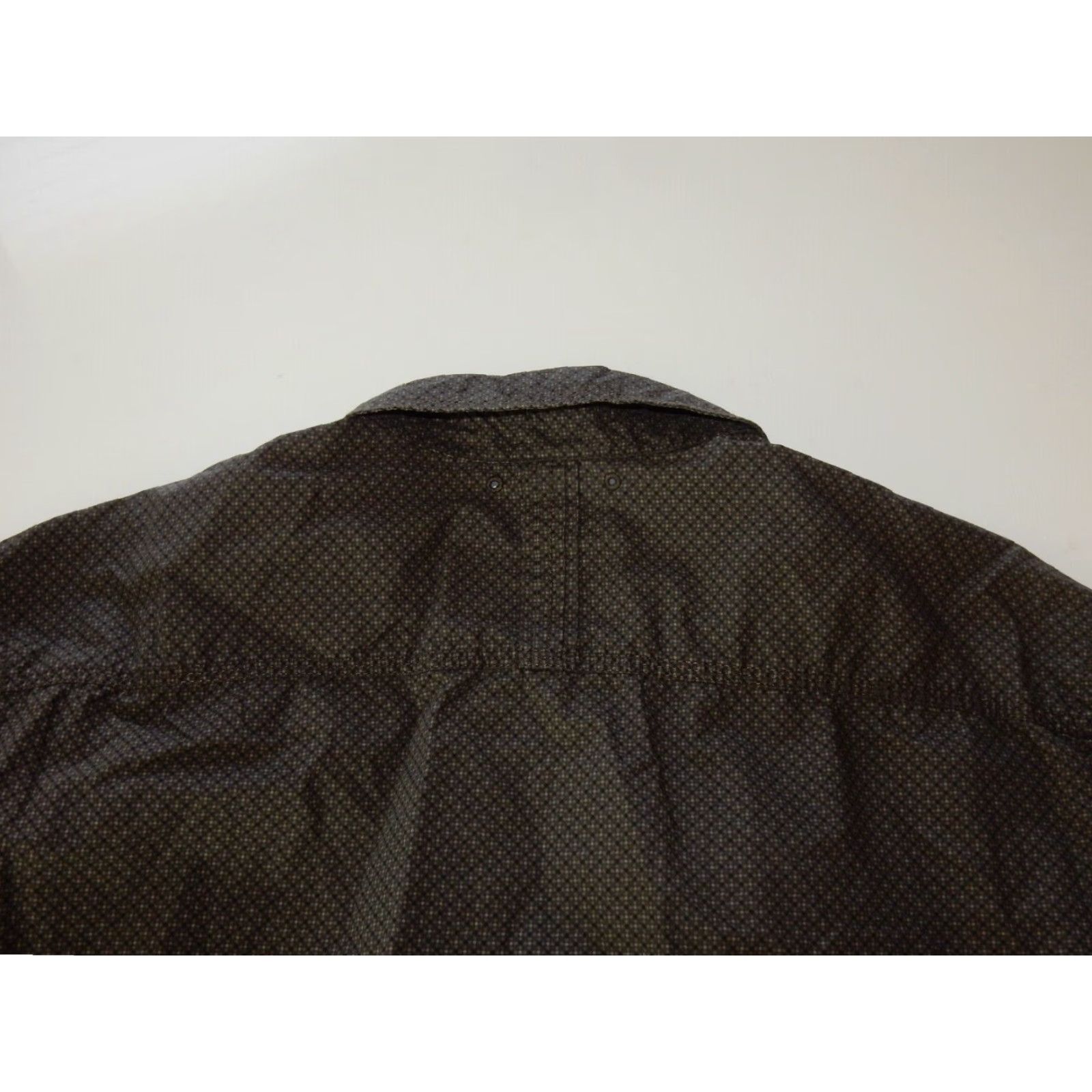 Calvin Klein VINTAGE Calvin Klein Men's Shirt Long Sleeve Button-Up Cotton Geometric 2XL Brown Size US XXL / EU 58 / 5 - 4 Thumbnail