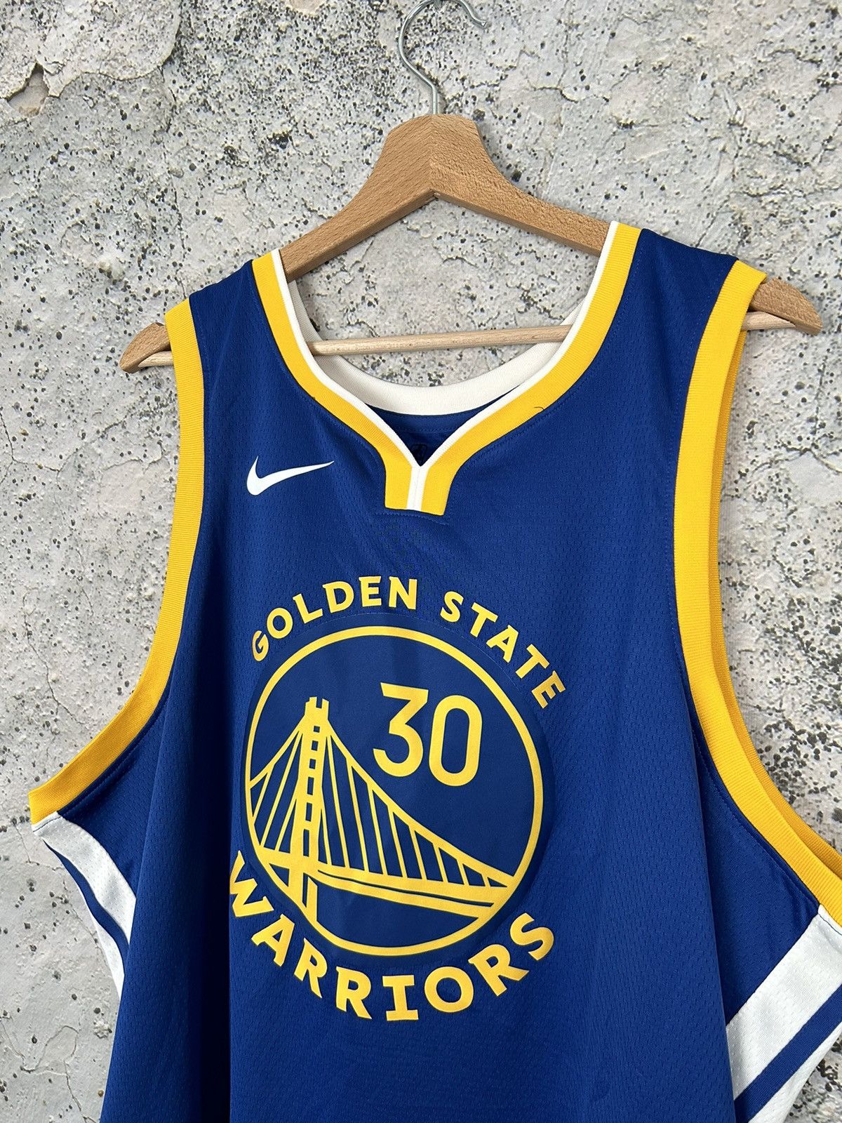 NBA Curry Golden State Warriors Nike Icon Edition Swingman Size US XXL / EU 58 / 5 - 3 Thumbnail