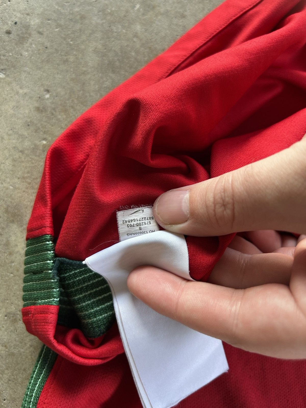 Nike Vintage Nike Ronaldo Portugal 🇵🇹 National Soccer Jersey Kit Size US S / EU 44-46 / 1 - 4 Thumbnail