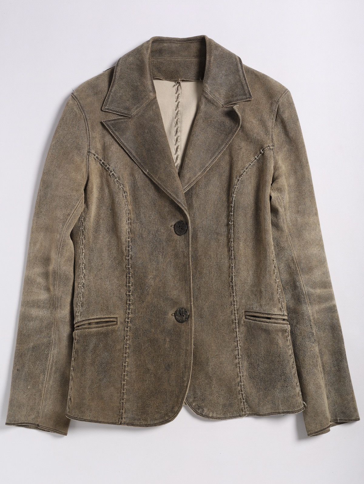 Other Rindi Leather Western Jacket Blazer Italy Fade Size M / US 6-8 / IT 42-44 - 1 Thumbnail