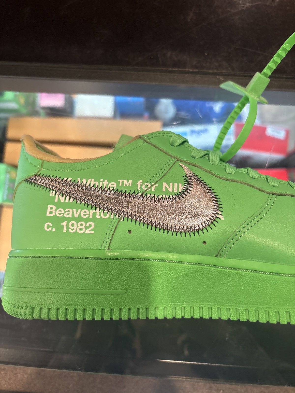 Nike × Off-White Air Force 1 Off-White Brooklyn Clean OG Size 10.5 Size US 10.5 / EU 43-44 - 8 Thumbnail