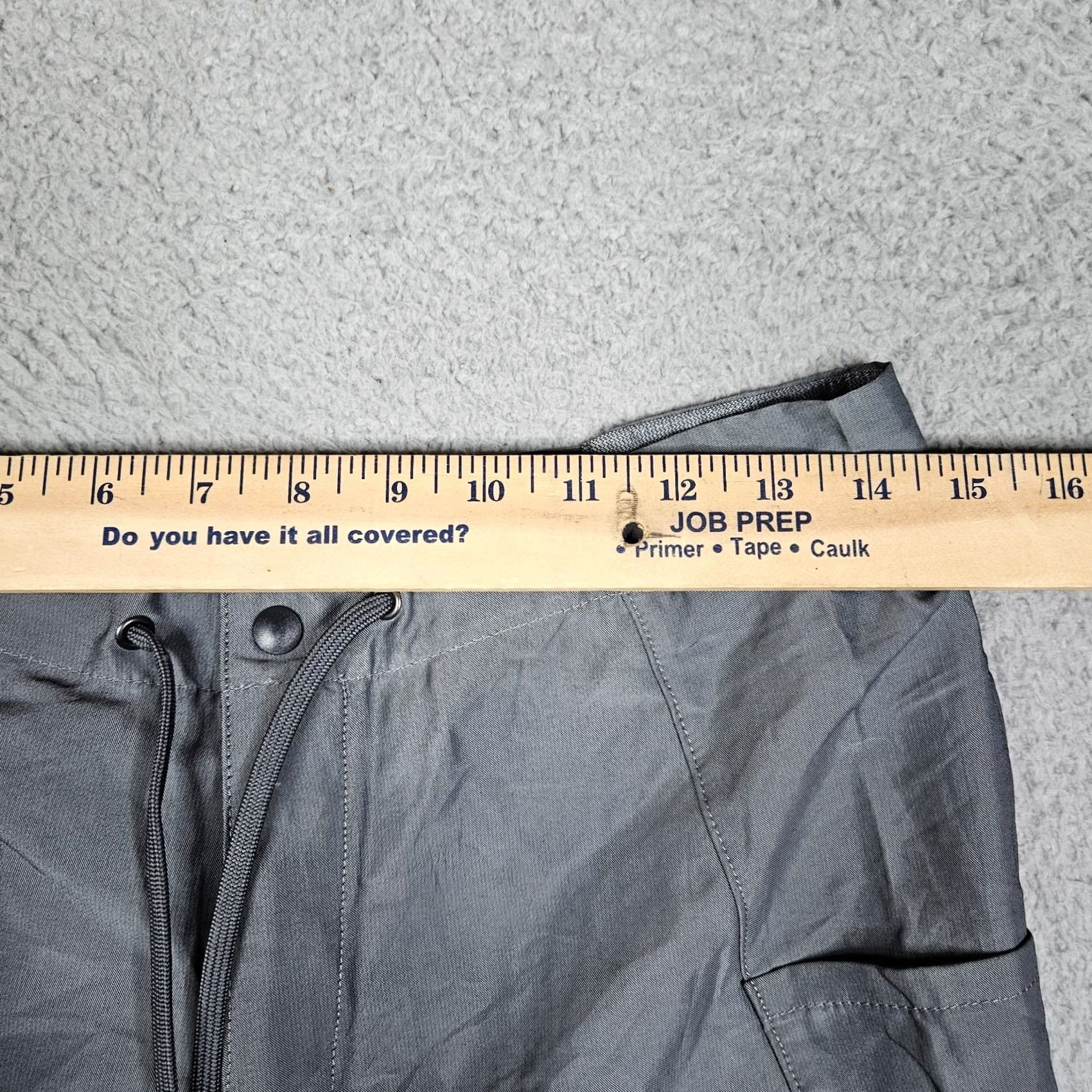 Alife LIFE LAB Women’s Gray Ankle Coollife Outdoor Hiking Pant Size 6-8/6 Regular Inseam 26 in Pants Mens Womens Girls? Size 28" / US 6 / IT 42 - 3 Thumbnail
