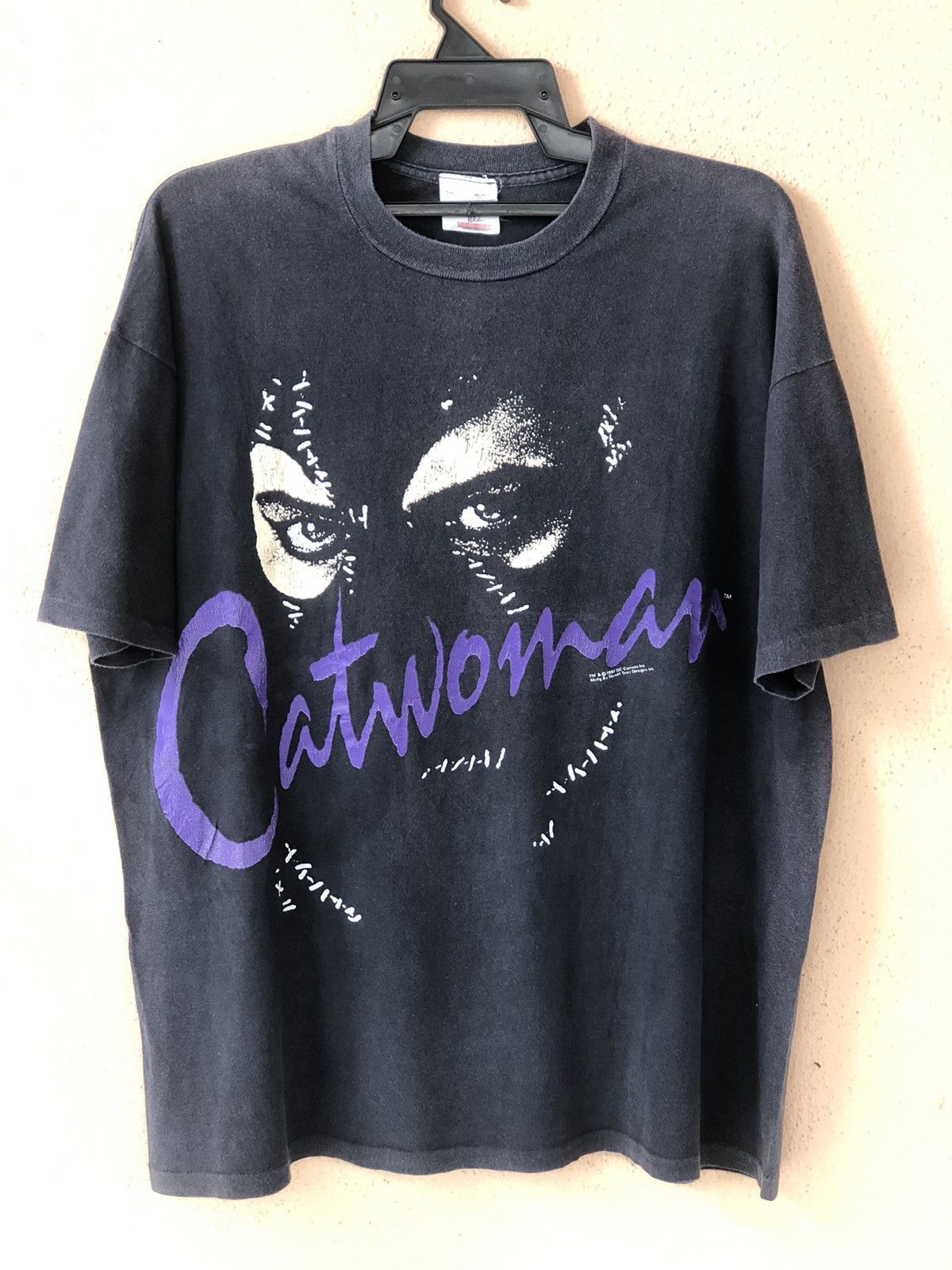 DC Comics Vintage 90s Catwoman Dc Comic Movie Tee Size US XL / EU 56 / 4 - 1 Thumbnail