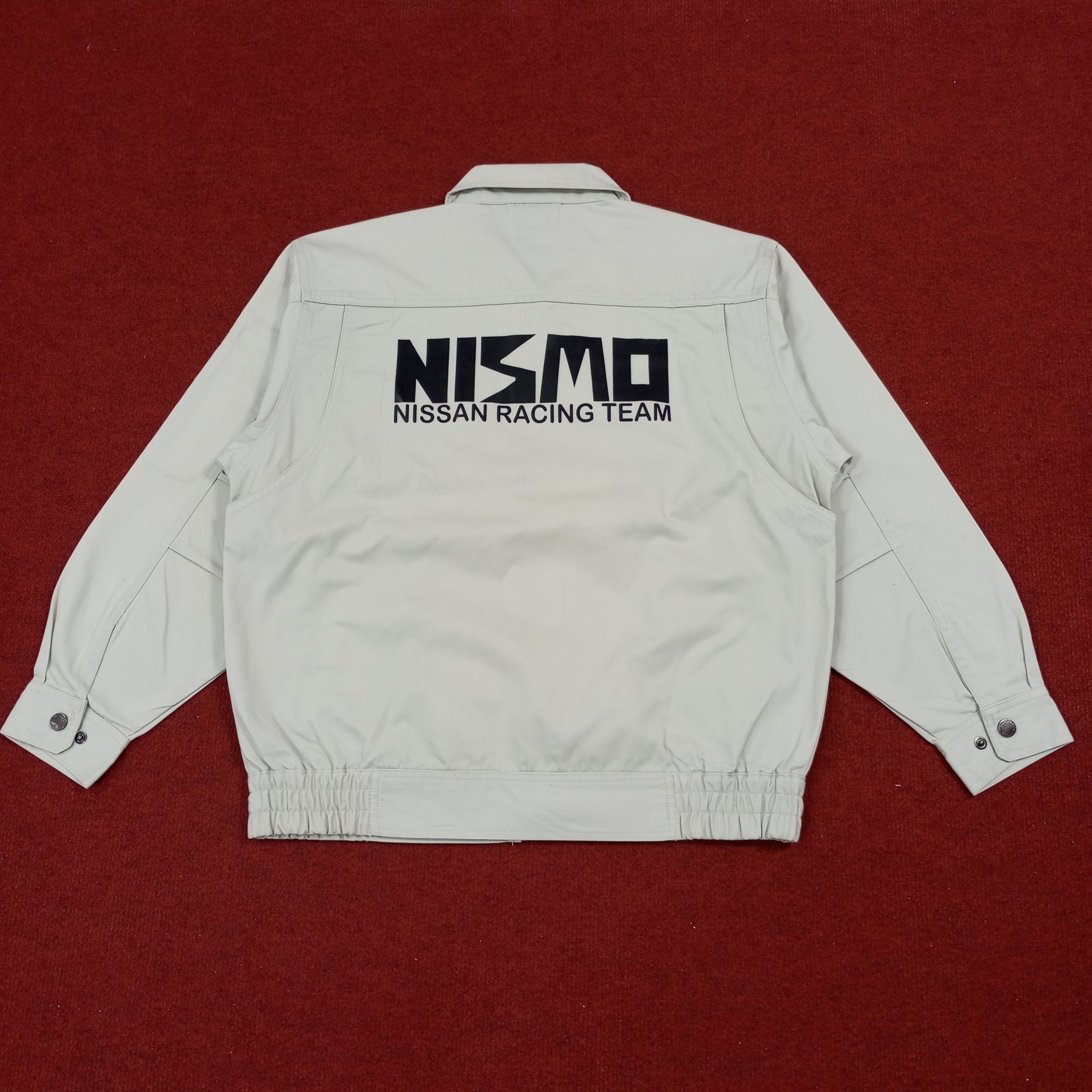 Vintage Nismo Nissan Racing Team Motorsports Custom Art Jacket Size US S / EU 44-46 / 1 - 1 Thumbnail