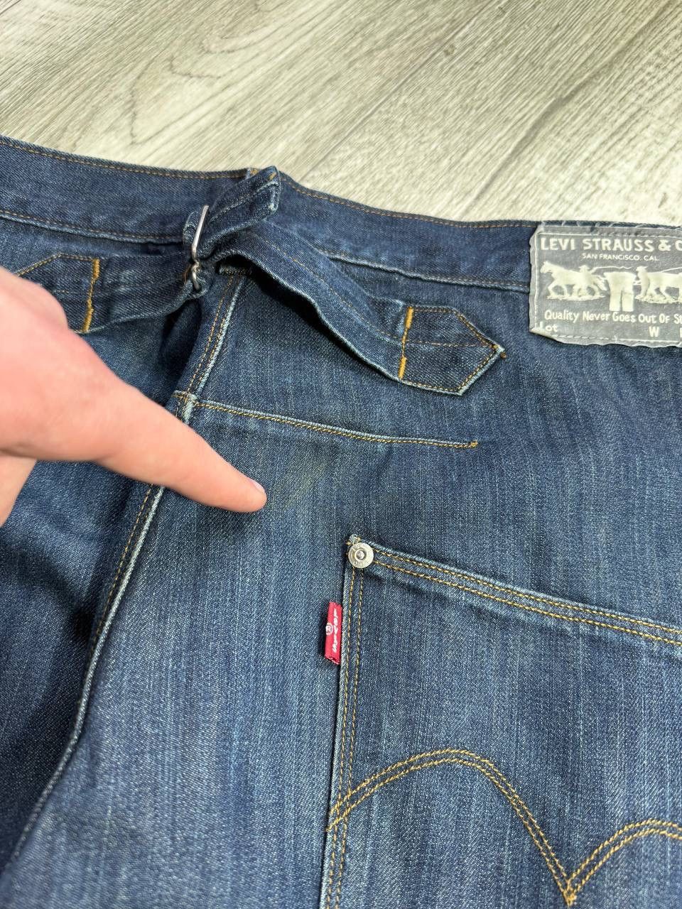 Levi's Rare Levis Engineered Jeans Vintage Japanese BuckleBack Y2k Size US 32 / EU 48 - 8 Thumbnail