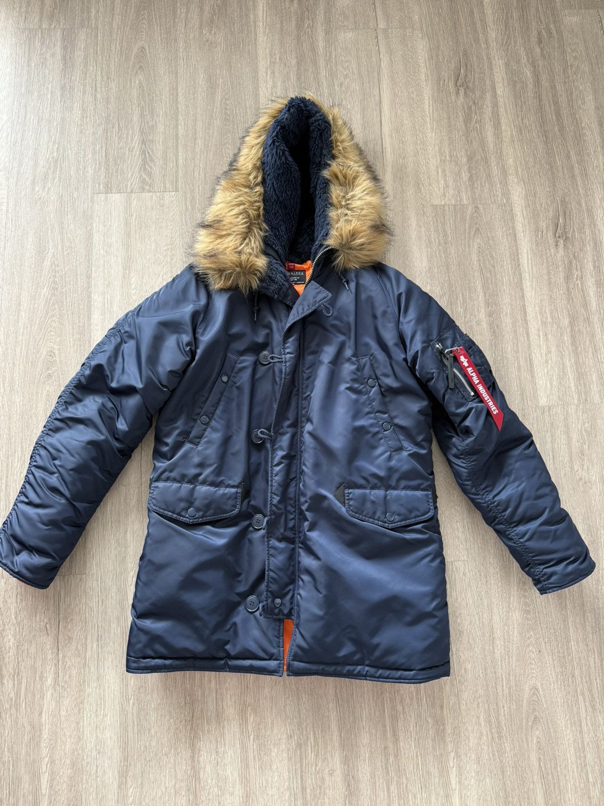 Alpha Industries Alpha Industries N-3B SLIM FIT PARKA Size US L / EU 52-54 / 3 - 1 Thumbnail