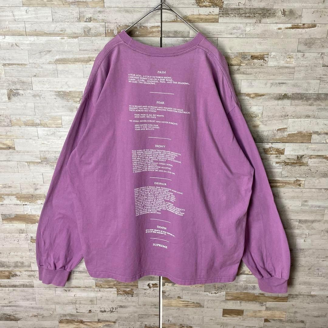 Supreme x The Crow 1809U Long Sleeve Shirt Purple Size XL Menswear
