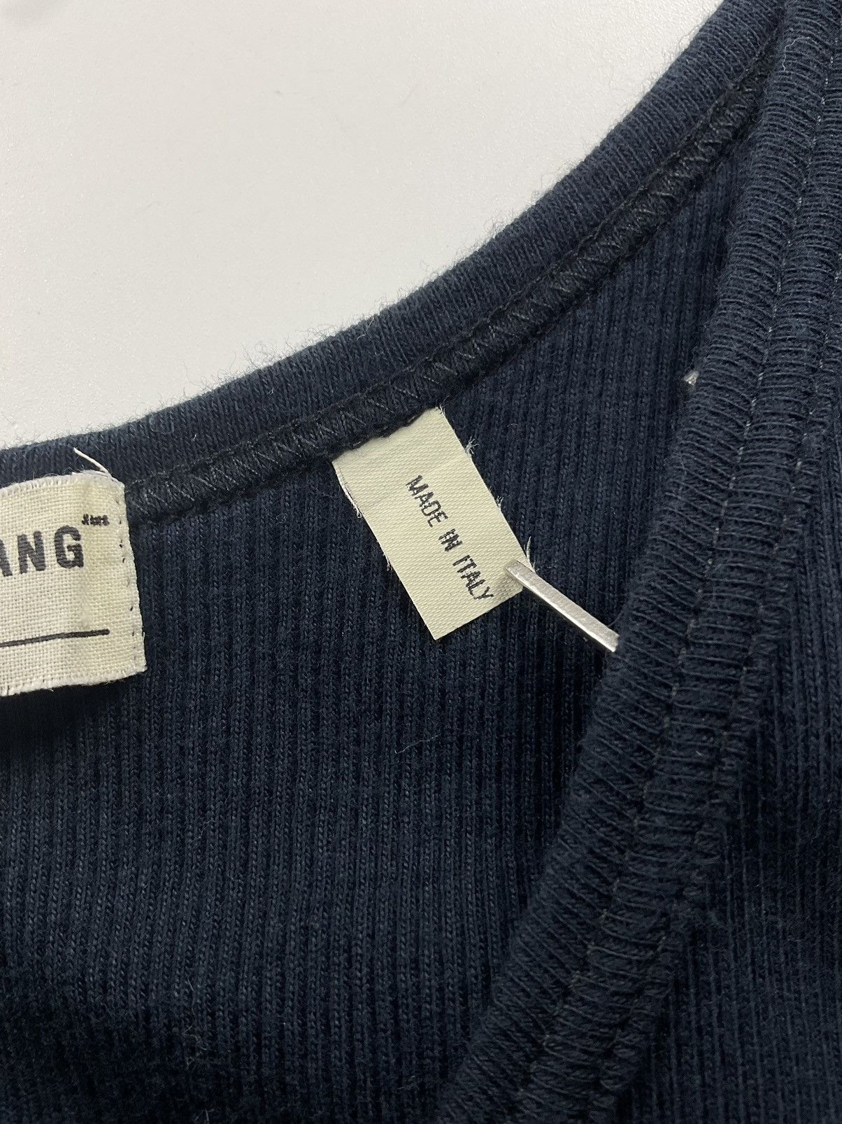 Helmut Lang Helmut Lang S/S'00 Backstage Staff Ribbed Tank Top Size US M / EU 48-50 / 2 - 6 Thumbnail