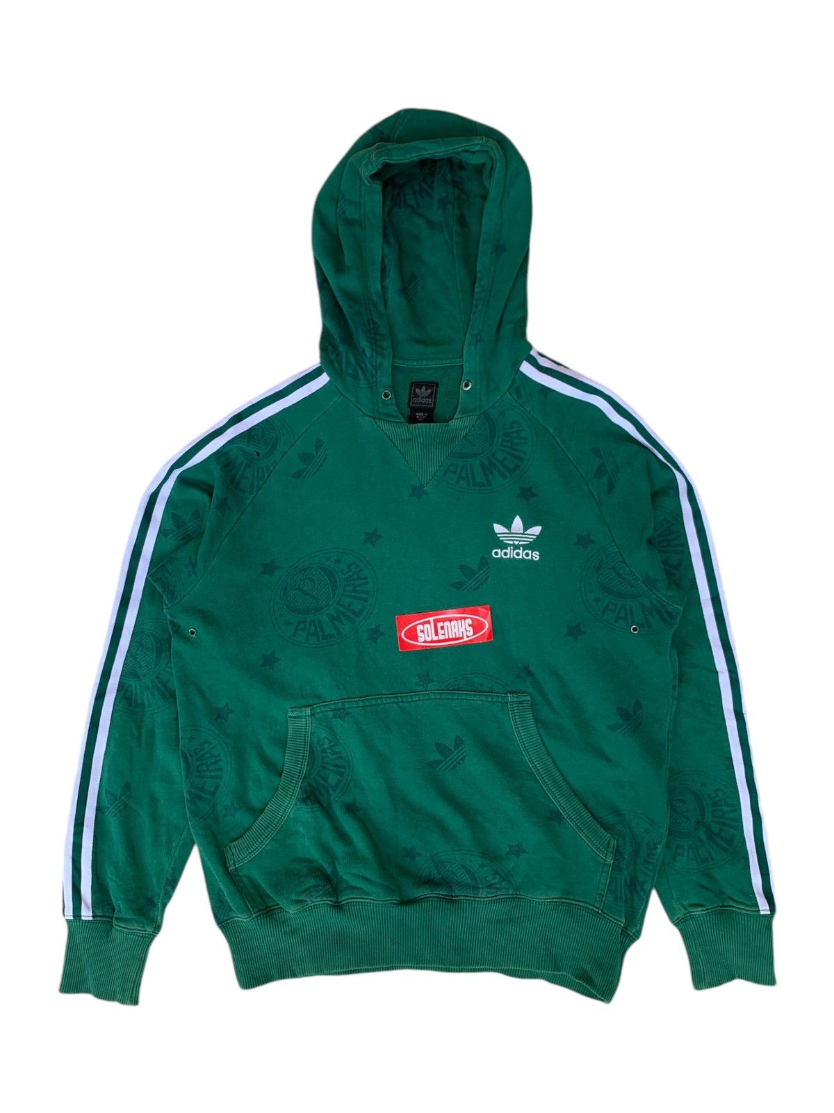 Adidas Adidas Palmeiras sweatshirt hoodie rare Size US S / EU 44-46 / 1 - 2 Thumbnail