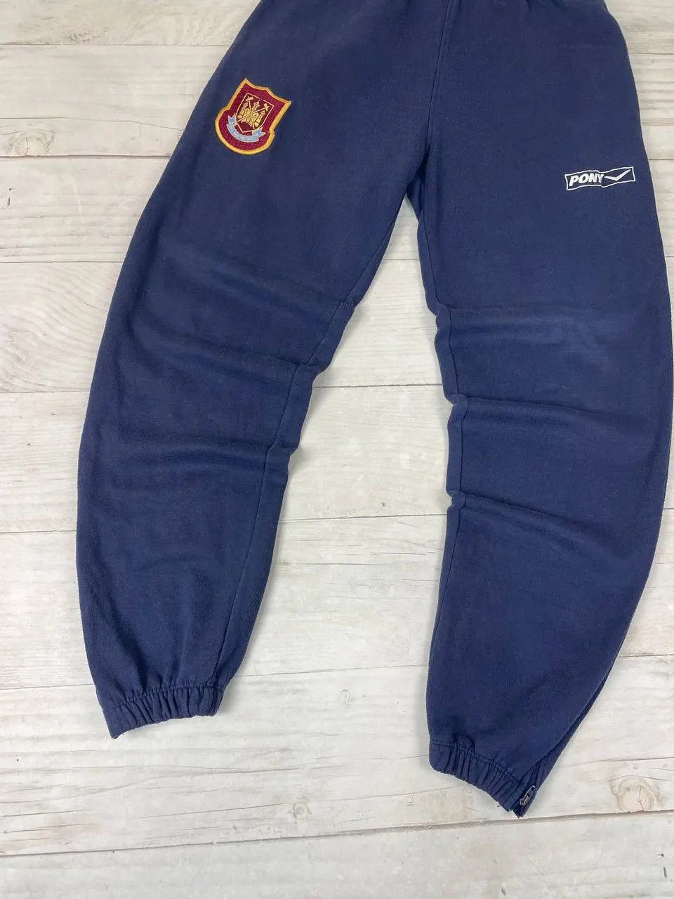 Vintage Vintage Pony West Ham United 1997 1999 Sweatpants Soccer Size US 30 / EU 46 - 3 Thumbnail