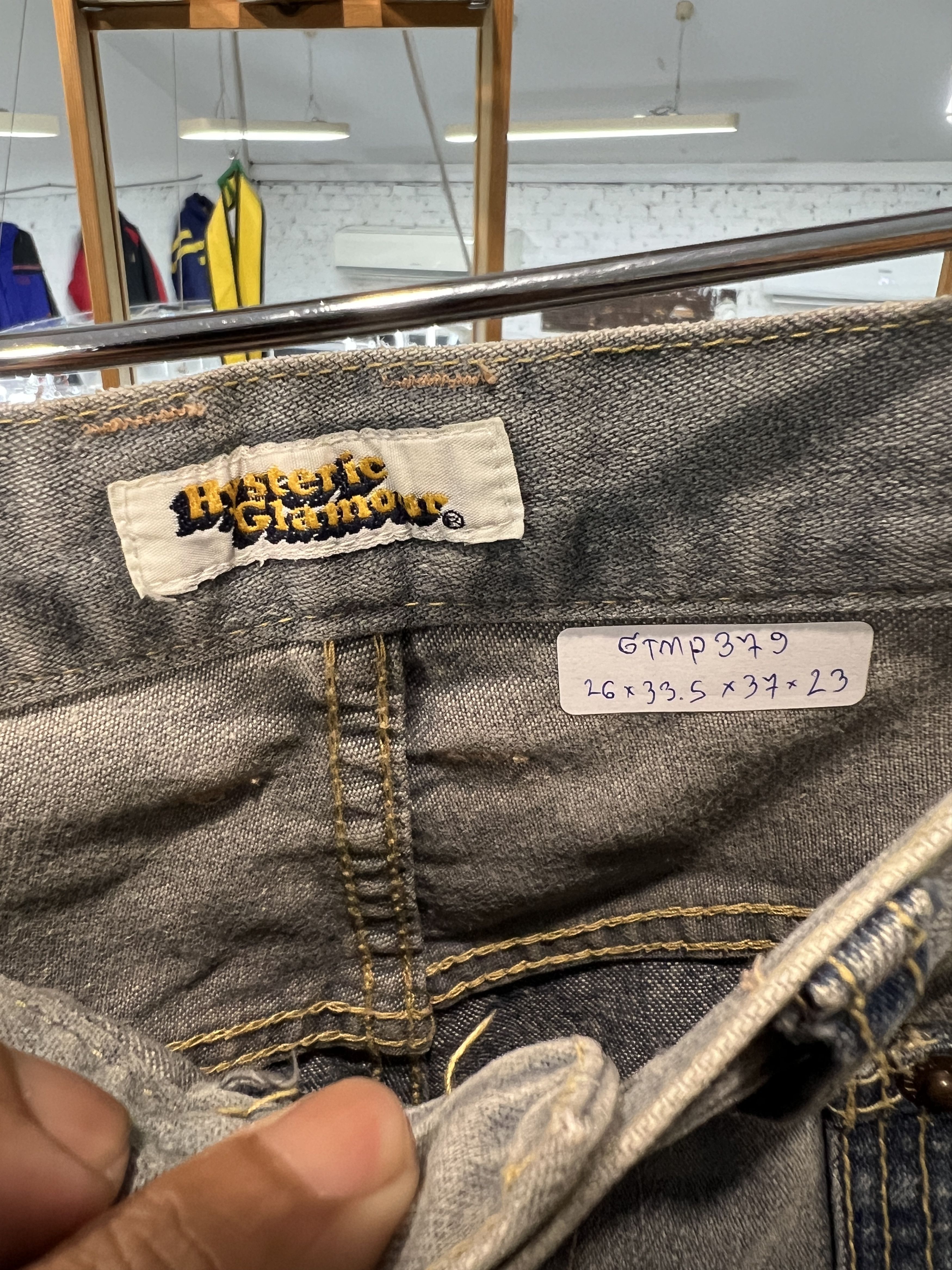Hysteric Glamour Vintage HYSTERIC GLAMOUR Patch Work Flared Denim GTMP379 Size 26" / US 2 / IT 38 - 3 Thumbnail