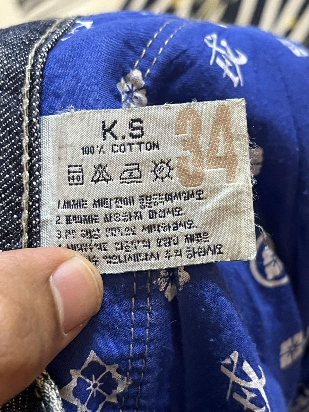 POST ARCHIVE FACTION (PAF) Vintage Japanese Brand Curvy Leg Flip-Flap Pocket Avantgarde Size US 35 - 15 Thumbnail