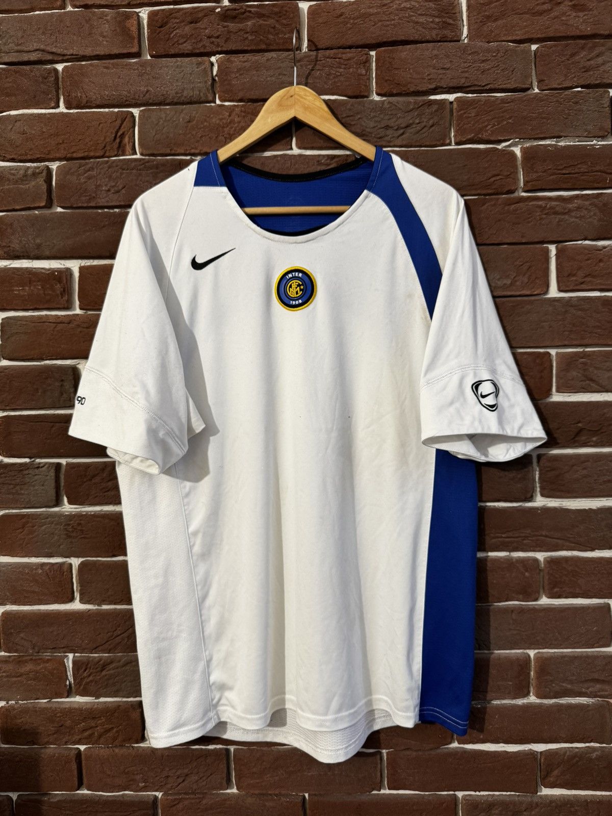 Nike Rare Vintage 00s Inter Mediolan Jersey Nike Swoosh Soccer Size US M / EU 48-50 / 2 - 1 Thumbnail