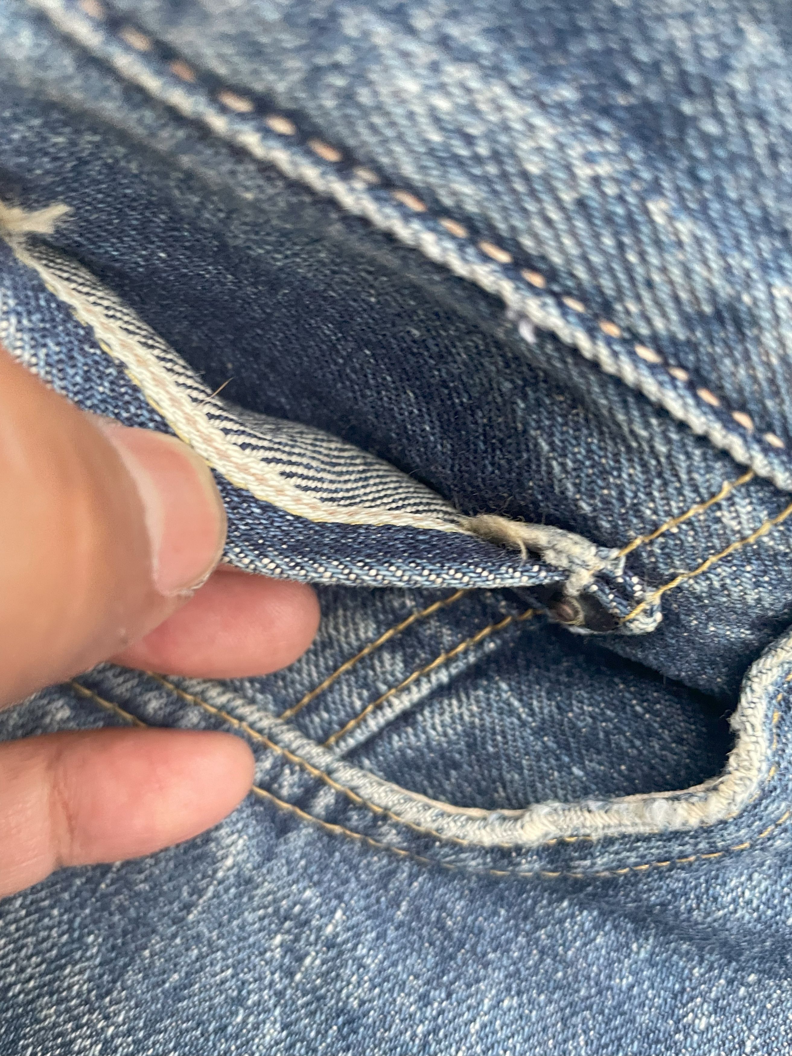Edwin Vintage Edwin 505X Selvedge Denim Size US 31 - 10 Thumbnail