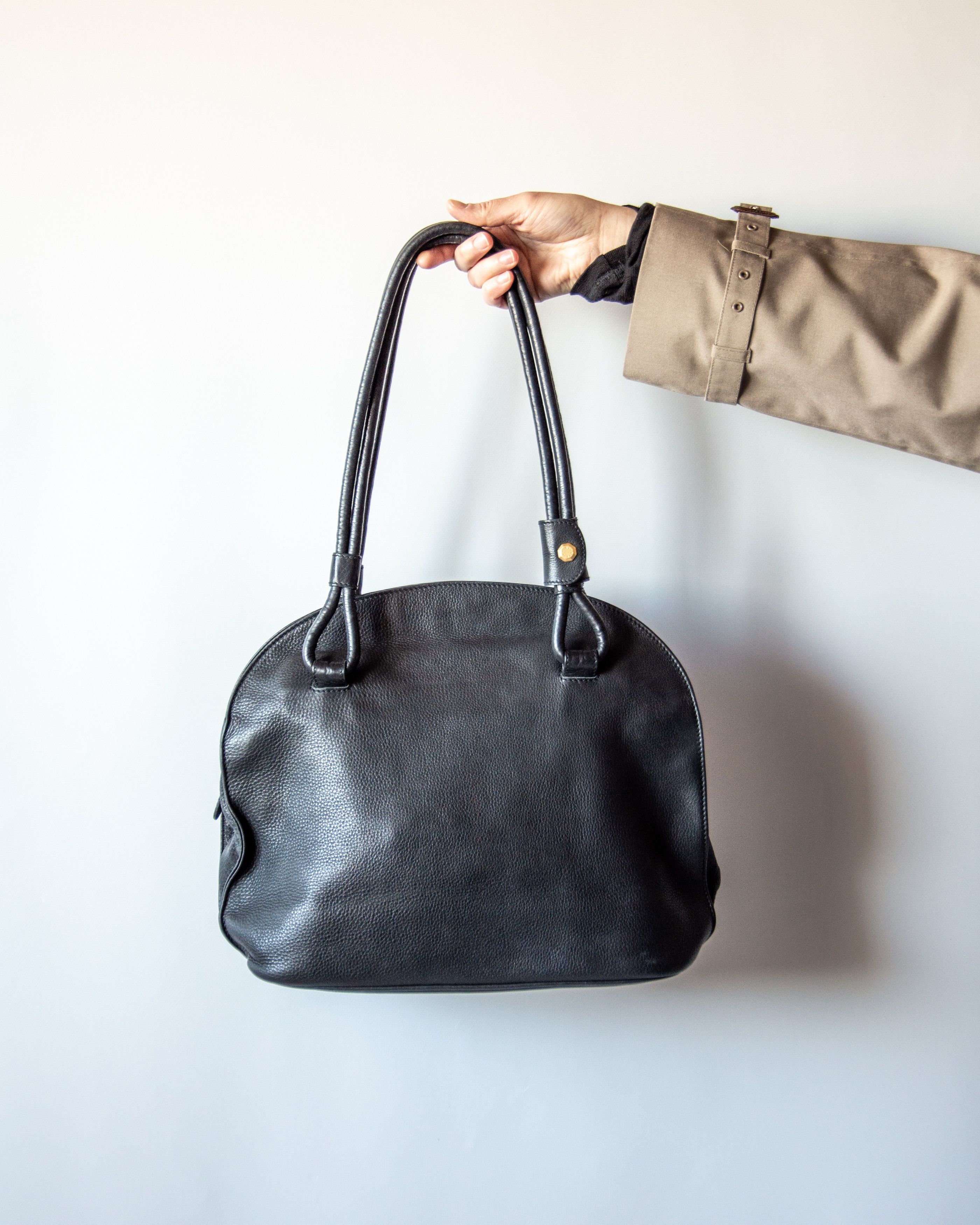 Jil Sander Jil Sander Black Leather Shoulder Bag Size ONE SIZE - 1 Thumbnail