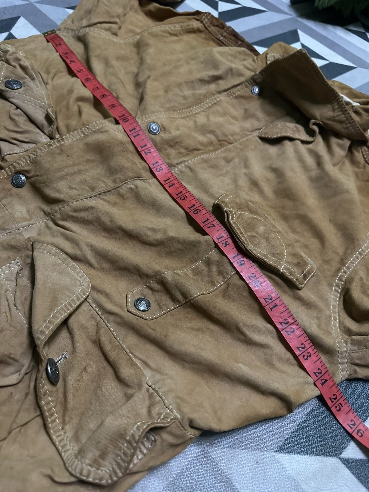 Iceberg Vintage Iceberg tactical leather jacket Size US L / EU 52-54 / 3 - 11 Thumbnail