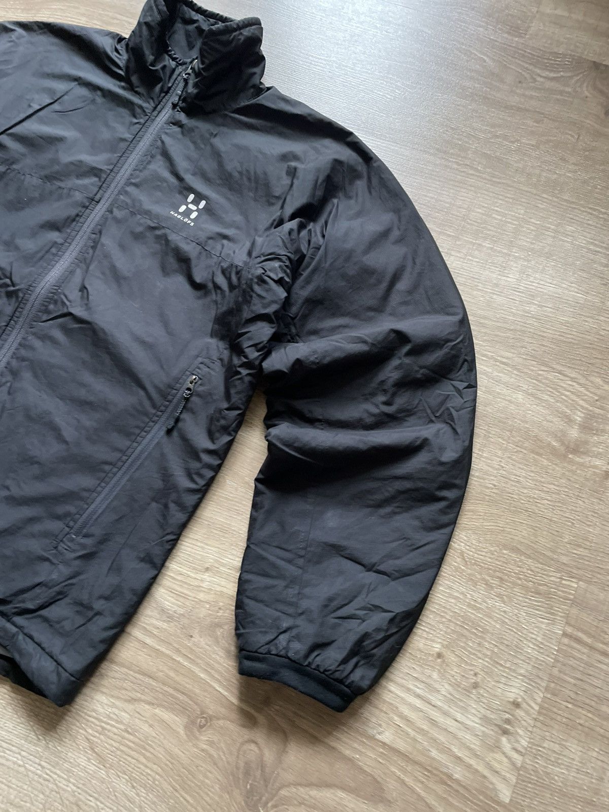 Haglofs Vintage Haglofs Black Outdoor Zip Jacket Mens Size US S / EU 44-46 / 1 - 5 Thumbnail