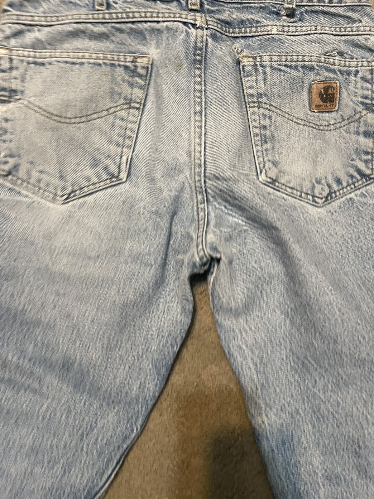 Carhartt Distressed straight fit jeans carhartt Size US 32 / EU 48 - 9 Thumbnail