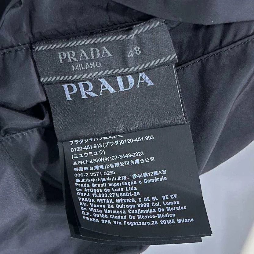 Prada Prada triangle logo 2-sided nylon jacket 48 NWT Size US M / EU 48-50 / 2 - 4 Thumbnail