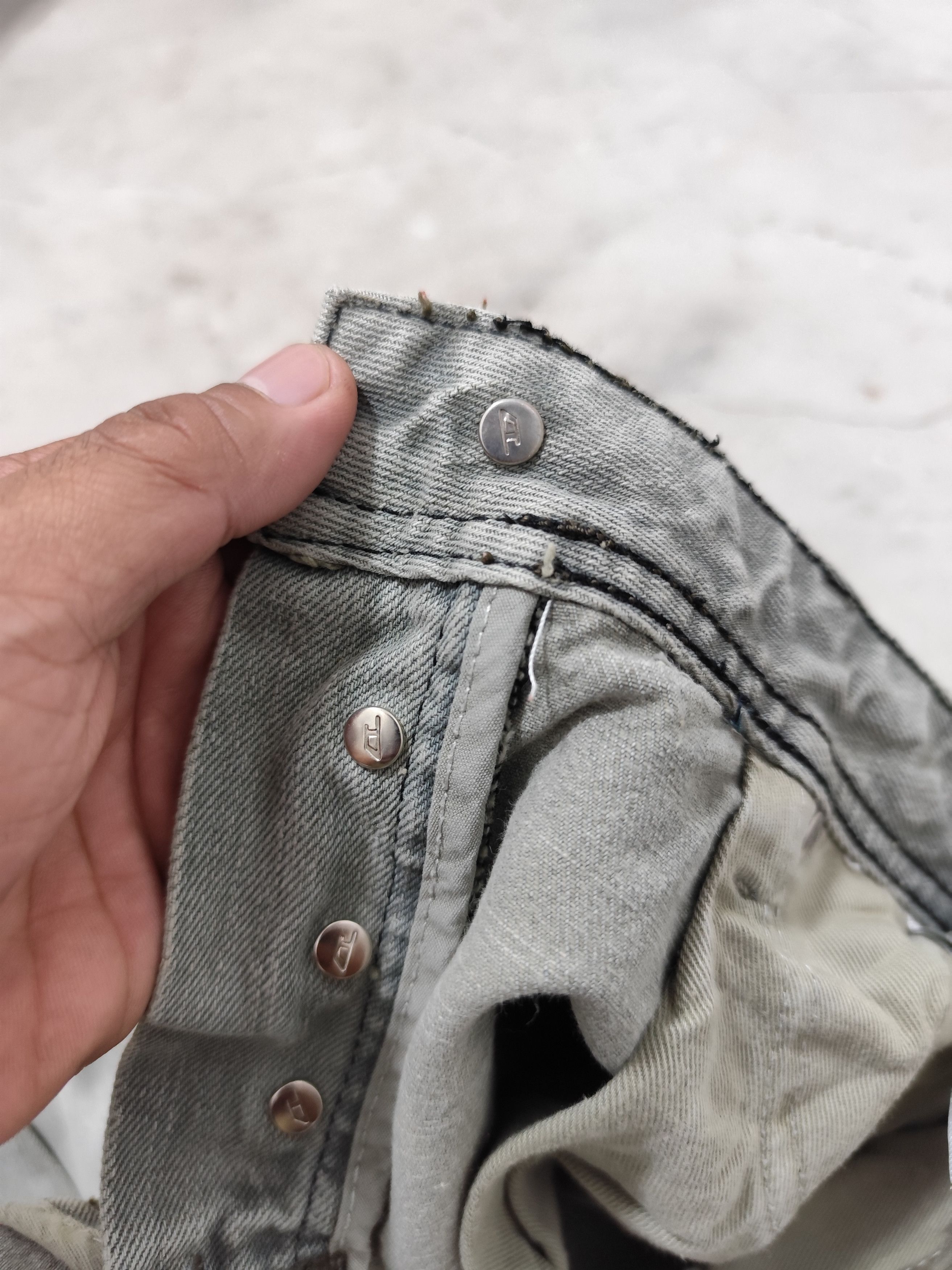 Diesel DIESEL SAFADO DISTRESSED DENIM Size US 34 / EU 50 - 10 Thumbnail