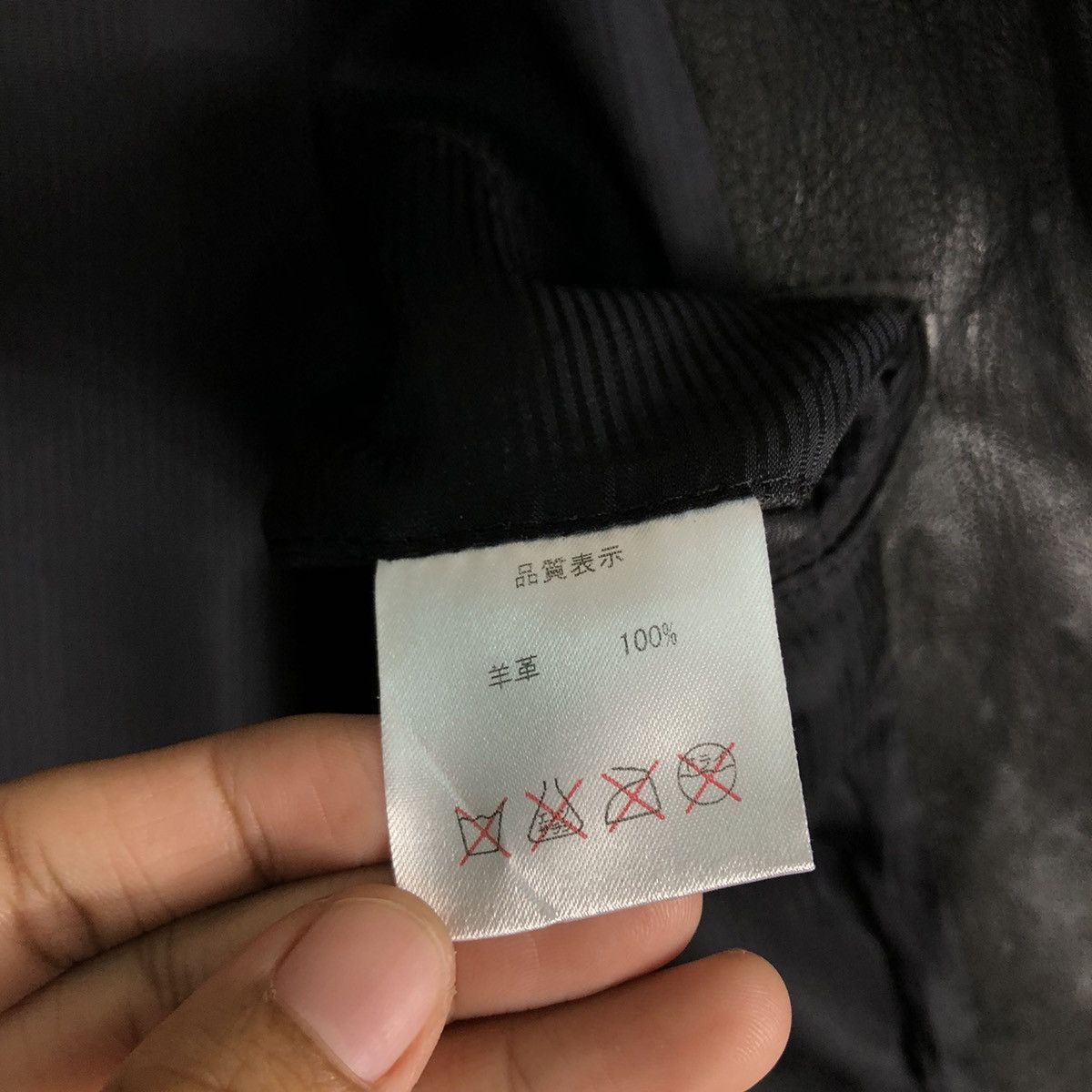 Japanese Brand 🔥Vintage Soft Leather Biker Jacket Kuro Issey Miyake Japan Size US M / EU 48-50 / 2 - 19 Thumbnail