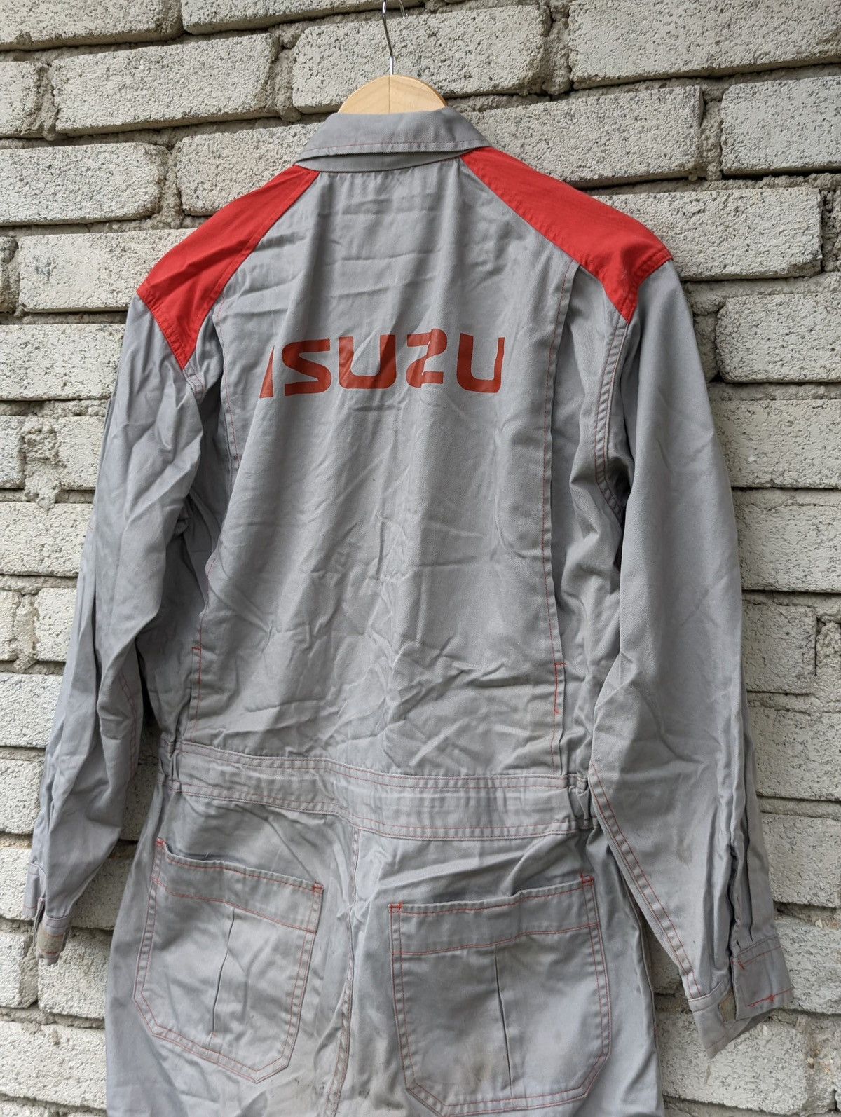 Japanese Brand Isuzu Overalls Workshop Size US 36 / EU 52 - 7 Thumbnail