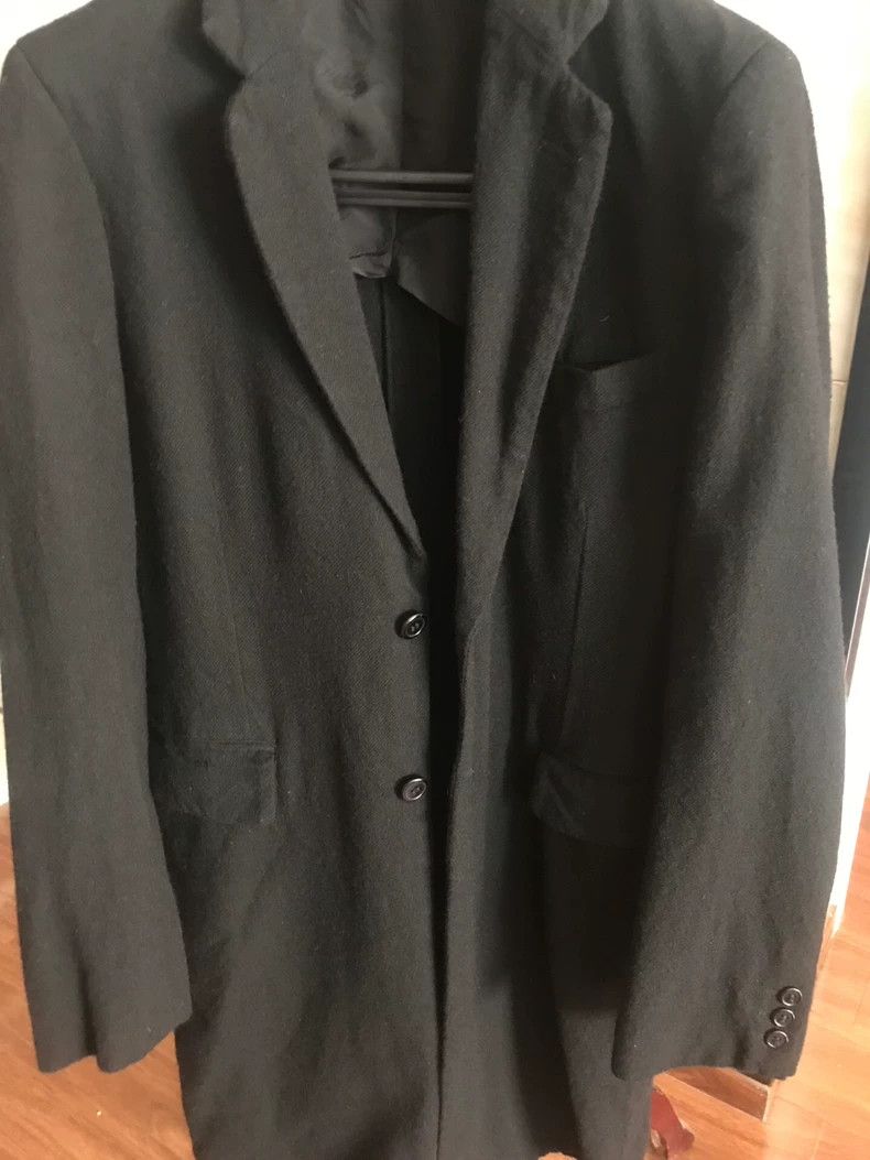 Comme des Garcons Comme Des Garcons Black wool overcoat Size US M / EU 48-50 / 2 - 3 Thumbnail