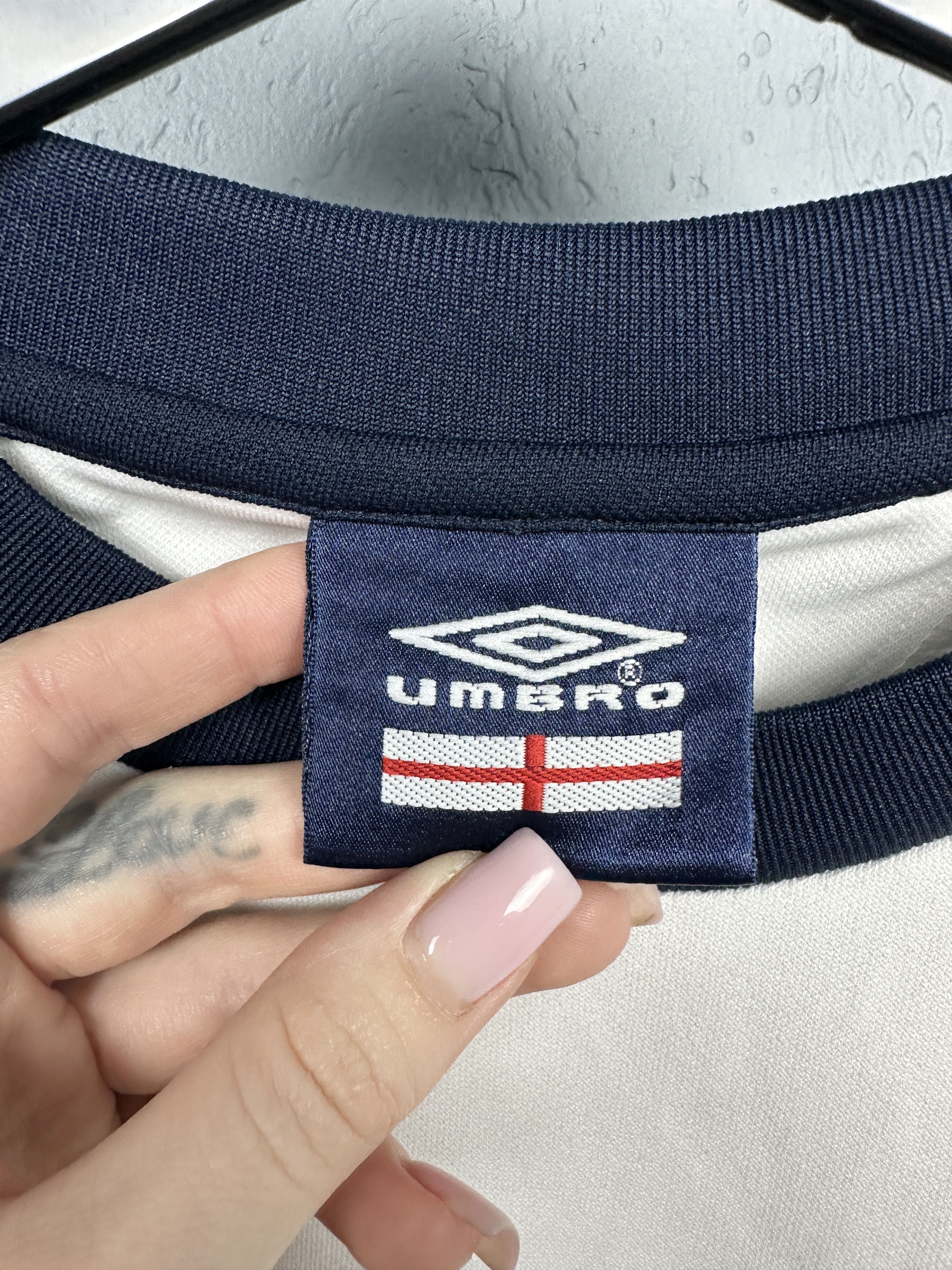 Umbro Umbro England Vintage Jersey T-Shirt Tee Size US XL / EU 56 / 4 - 6 Thumbnail