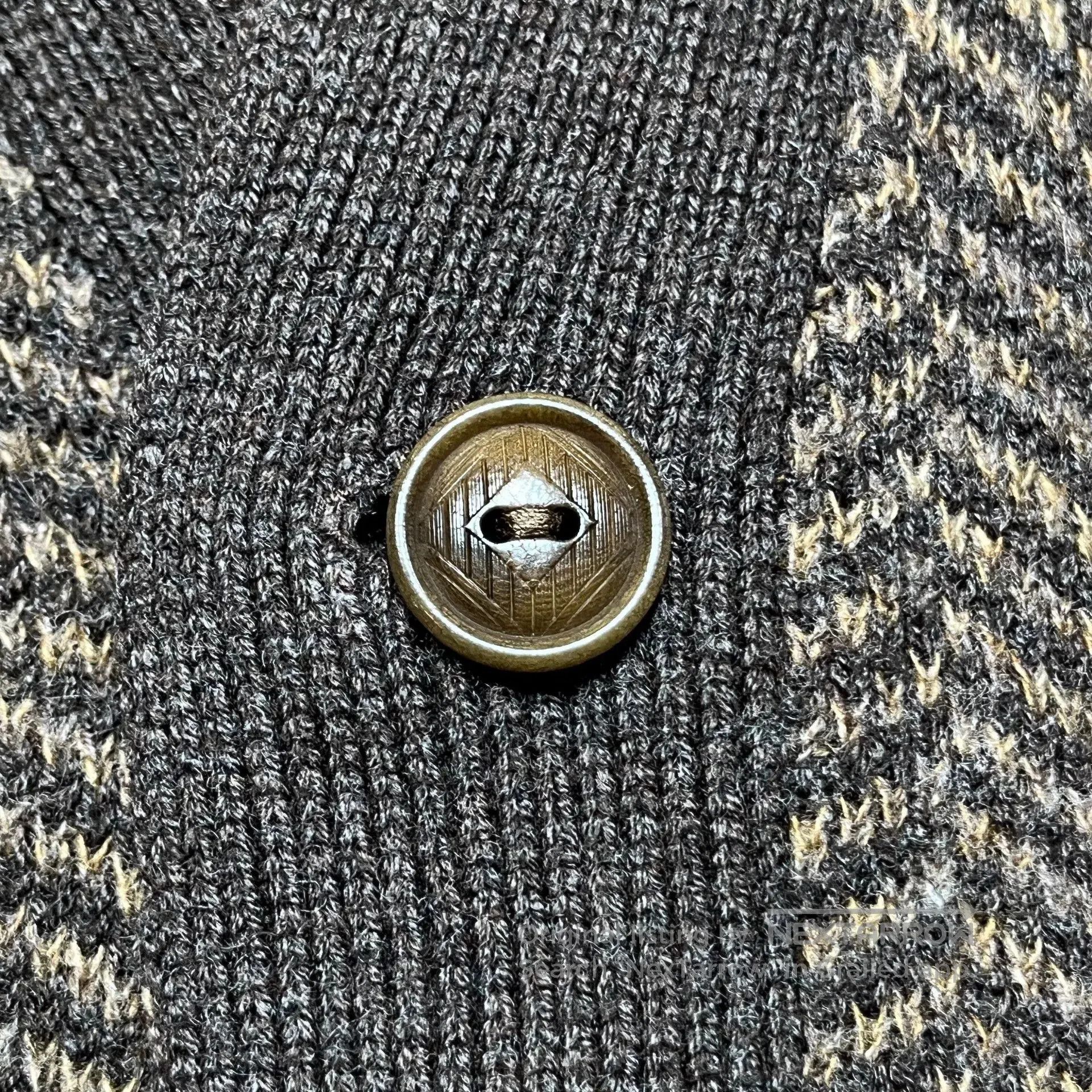 RRL Ralph Lauren RRL Wool Cardigan with Textured Design. Size US M / EU 48-50 / 2 - 5 Thumbnail