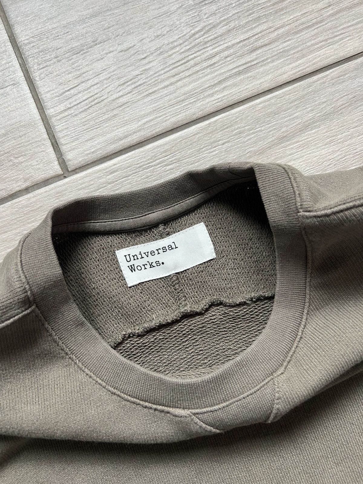 Universal Works Universal Work Crew Basic Sweatshirt Rare Size US XXL / EU 58 / 5 - 5 Thumbnail