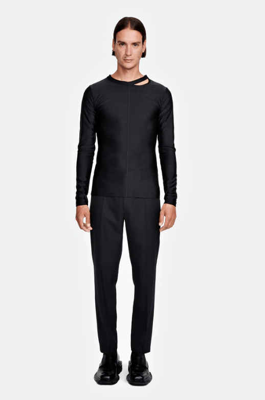 LGN LOUIS GABRIEL NOUCHI BNWT AW23 LGN LOUIS-GABRIEL NOUCHI ASYMMETRICAL LS TSHIRT L Size US L / EU 52-54 / 3 - 12 Thumbnail