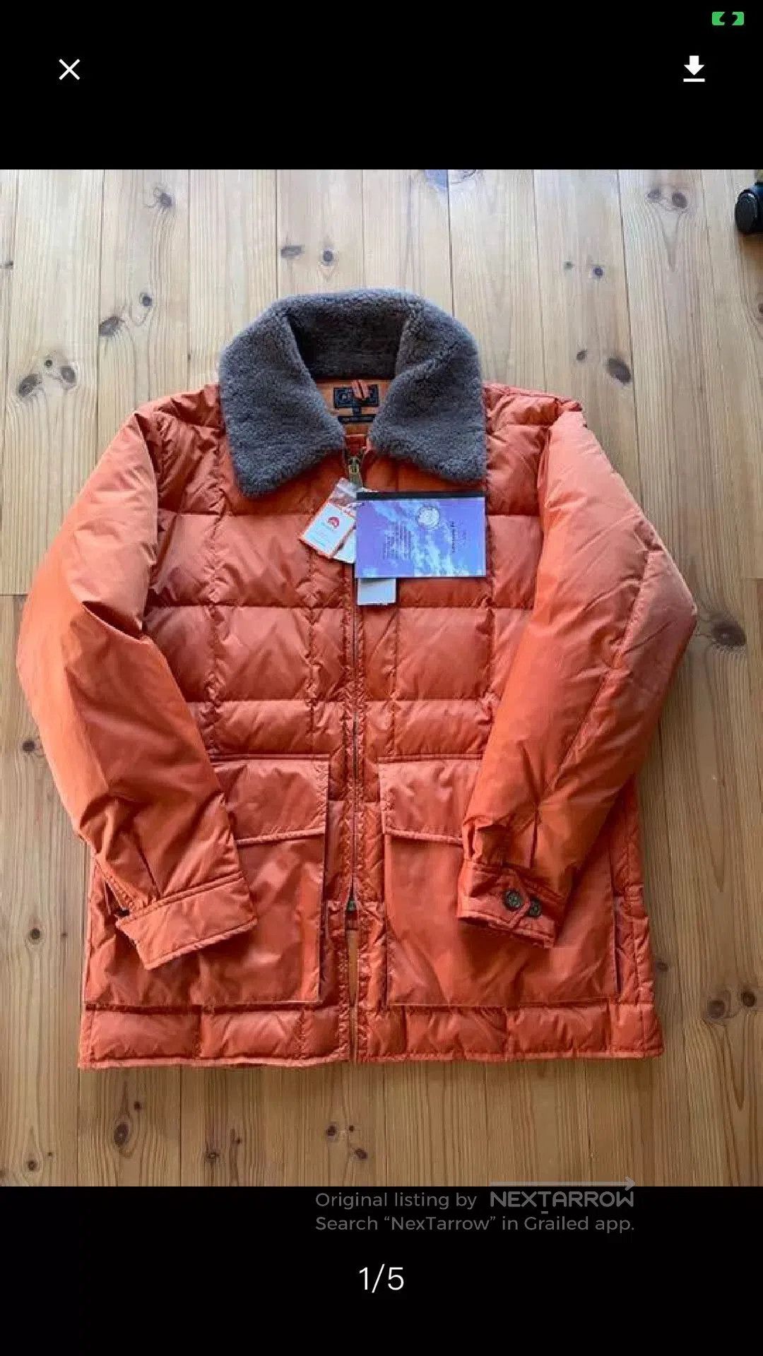 Beams Plus Vintage Americana Style Puffer Jacket. Size US M / EU 48-50 / 2 - 2 Thumbnail