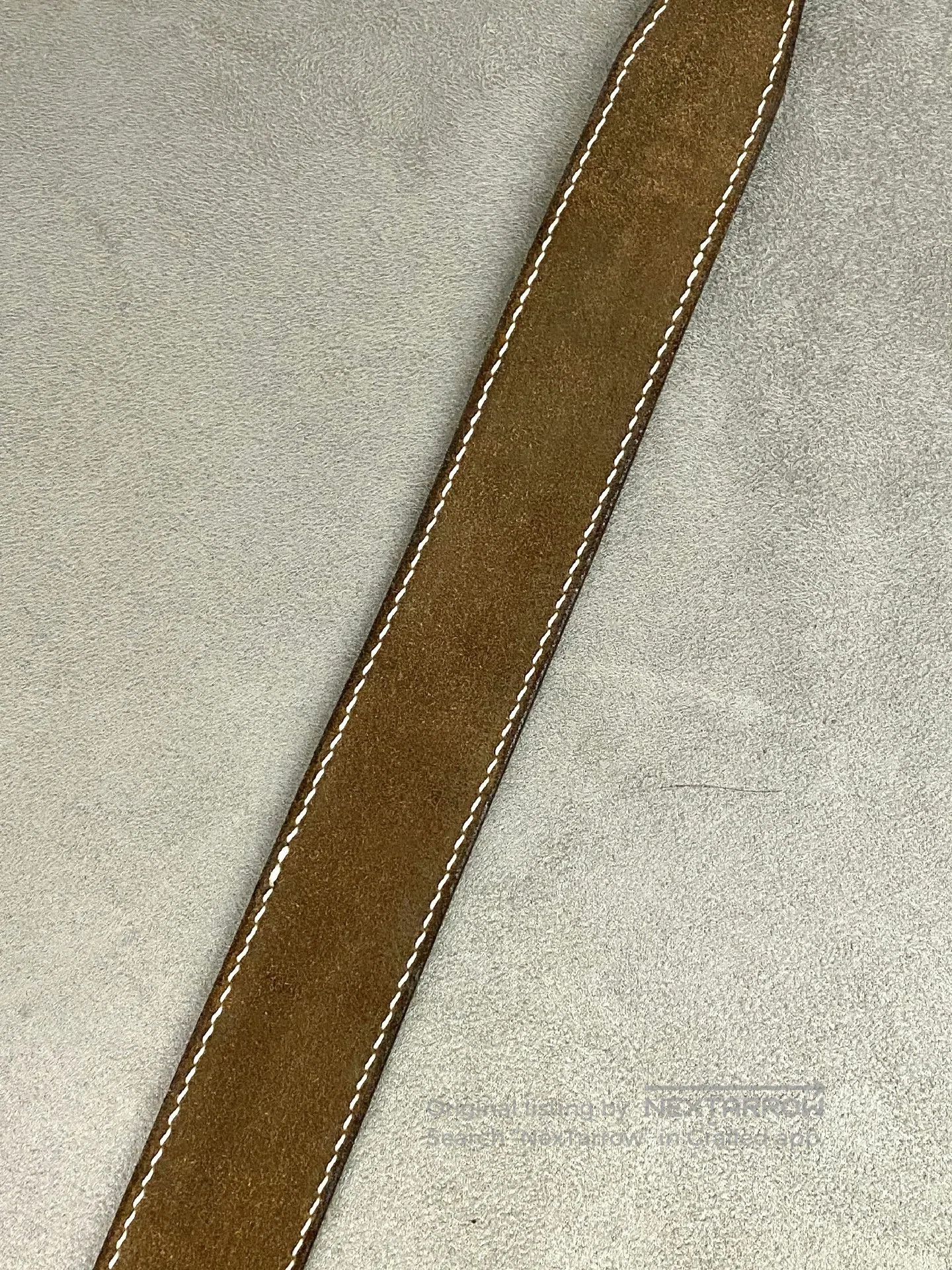 Japanese Brand Japanese Handmade 925 Silver Suede Belt. Size ONE SIZE - 4 Thumbnail