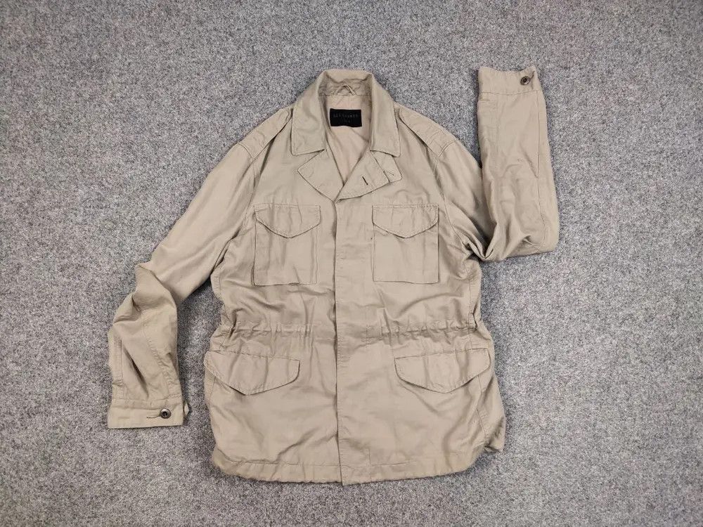 Allsaints Vintage Allsaints Field Beige Multi Pocket Vulcan Jacket Size US L / EU 52-54 / 3 - 5 Thumbnail