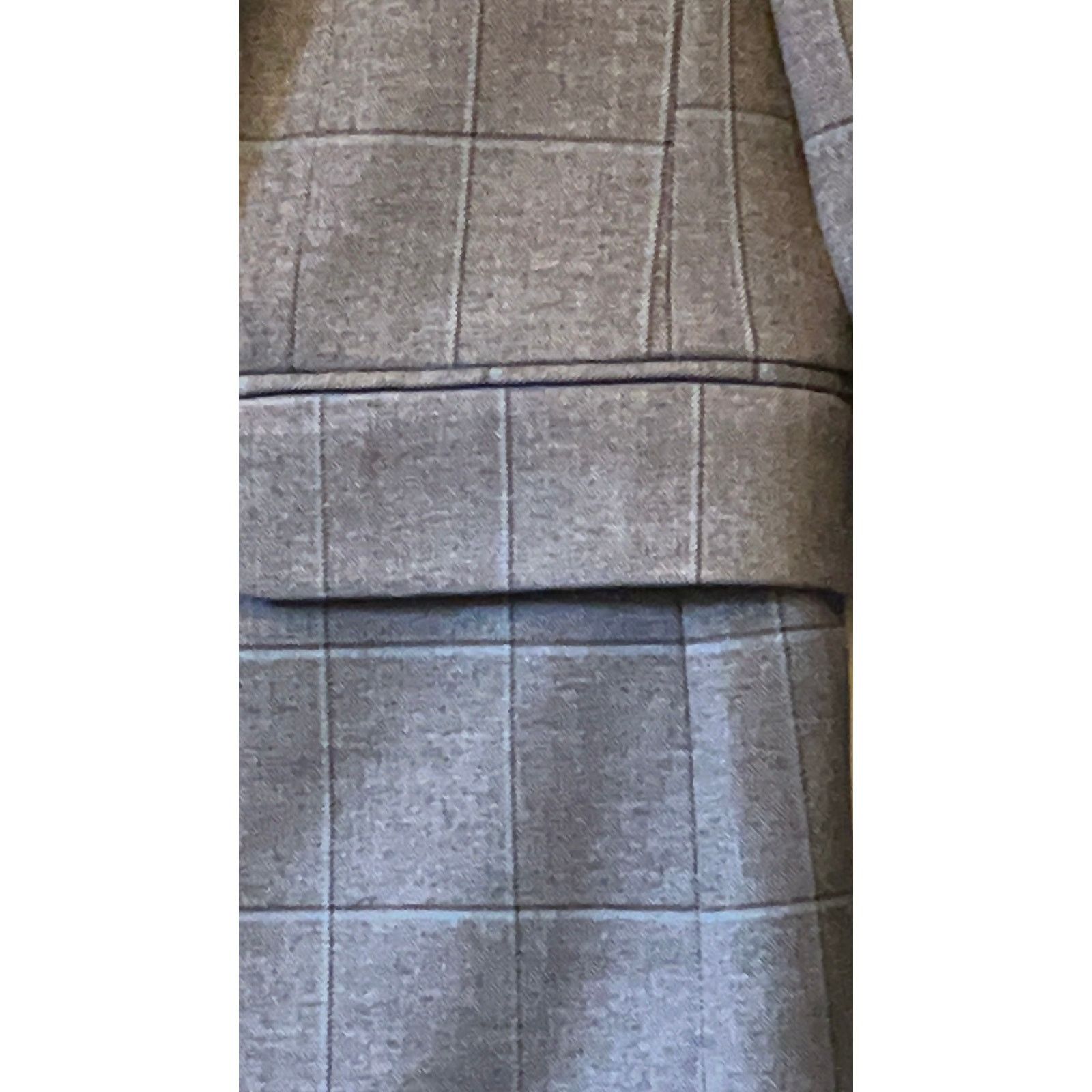 Tommy Hilfiger Tommy Hilfiger Men Suit Jacket 46R Gray Modern Fit Size 46R - 5 Thumbnail