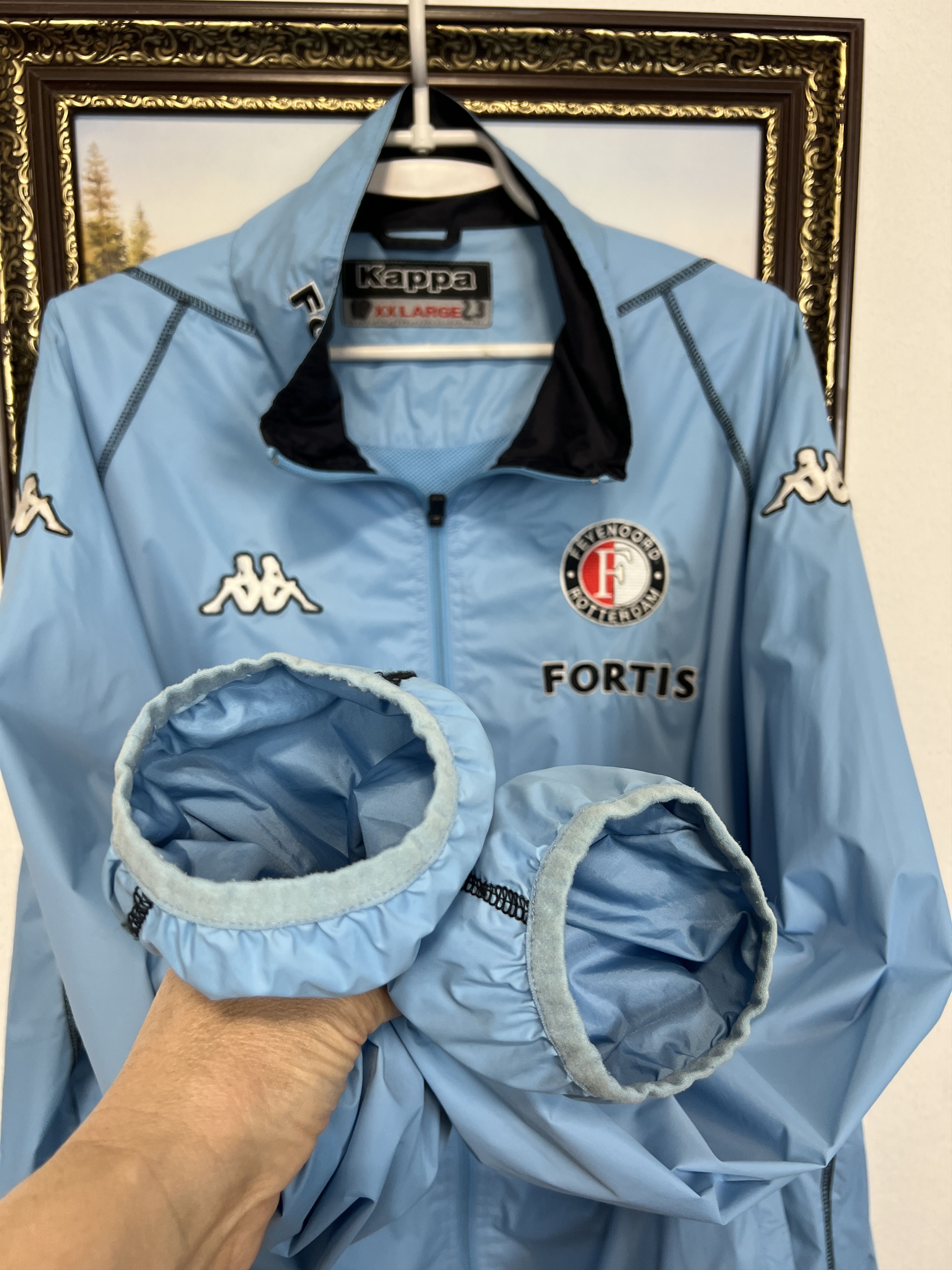 Kappa Vintage Feyenoord Football Jacket Soccer Track Top Rare Size US XXL / EU 58 / 5 - 9 Thumbnail