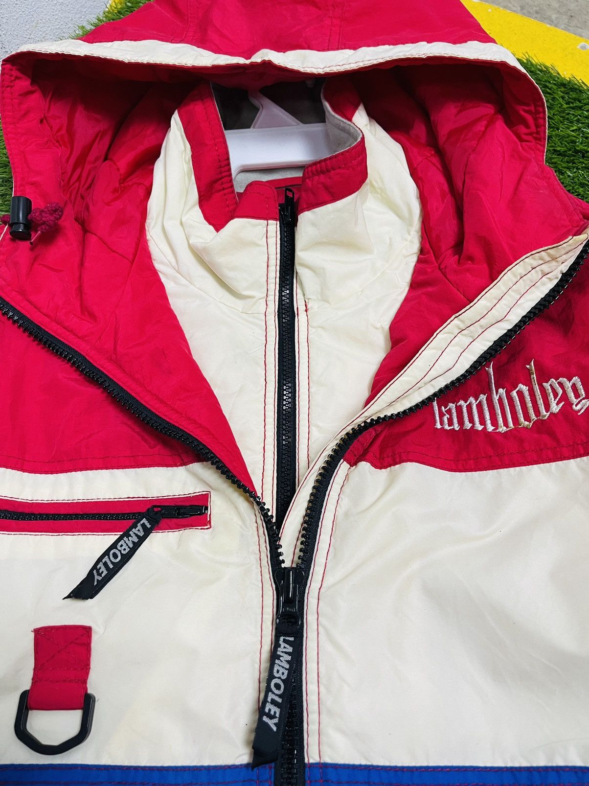 Japanese Brand Lamboley Full Zipper Hoodie Windbreaker Jacket (22) Size US XL / EU 56 / 4 - 9 Thumbnail