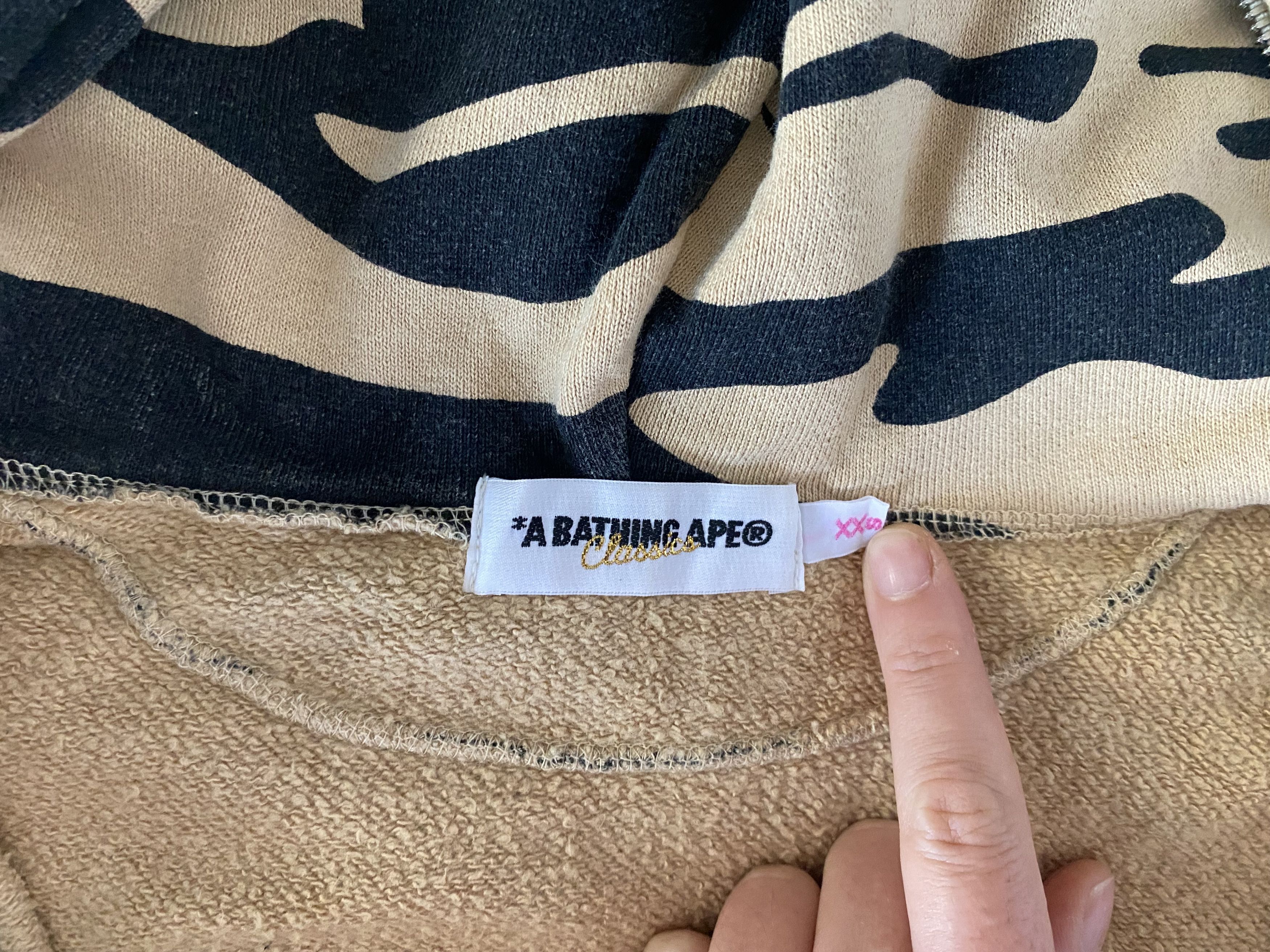 Bape A Bathing Ape Lukewarm Water full zip hoodie Size XXS / US 00 / IT 34 - 8 Thumbnail
