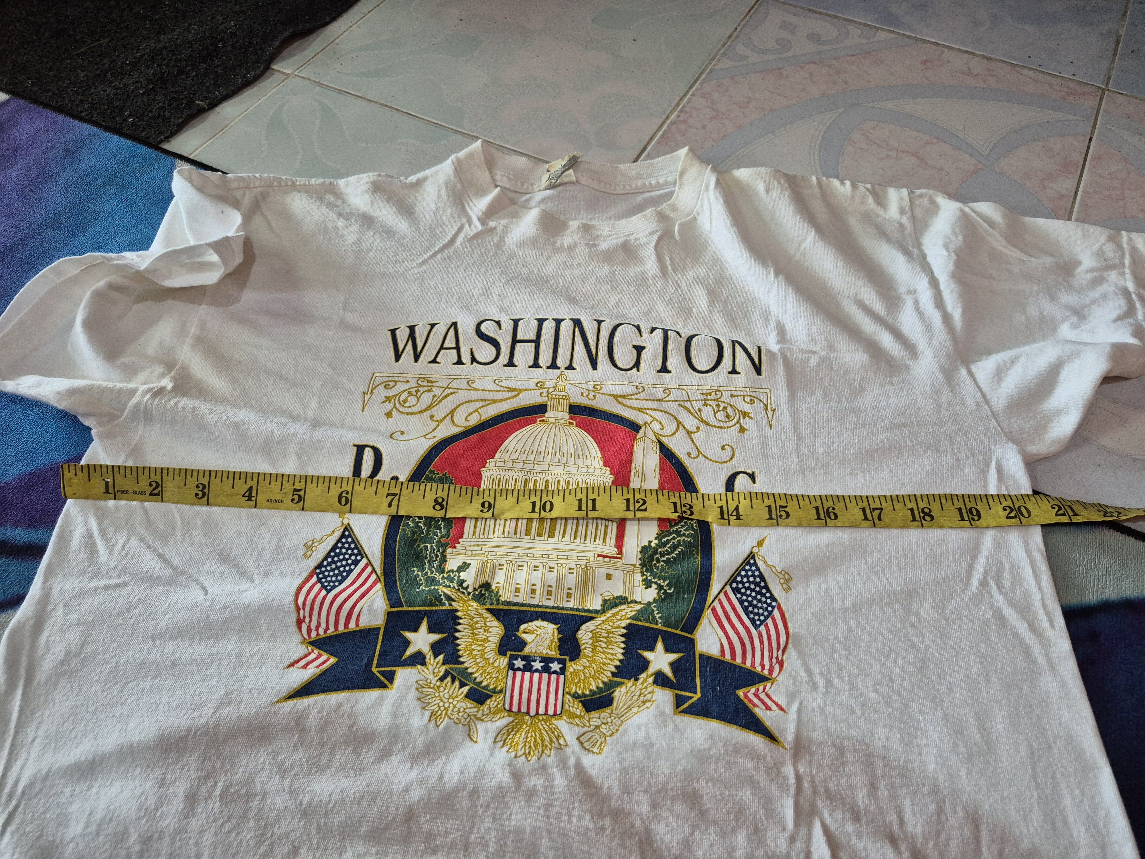 Vintage 🔥 Vintage Y2K Washington DC Tee Size US M / EU 48-50 / 2 - 8 Thumbnail