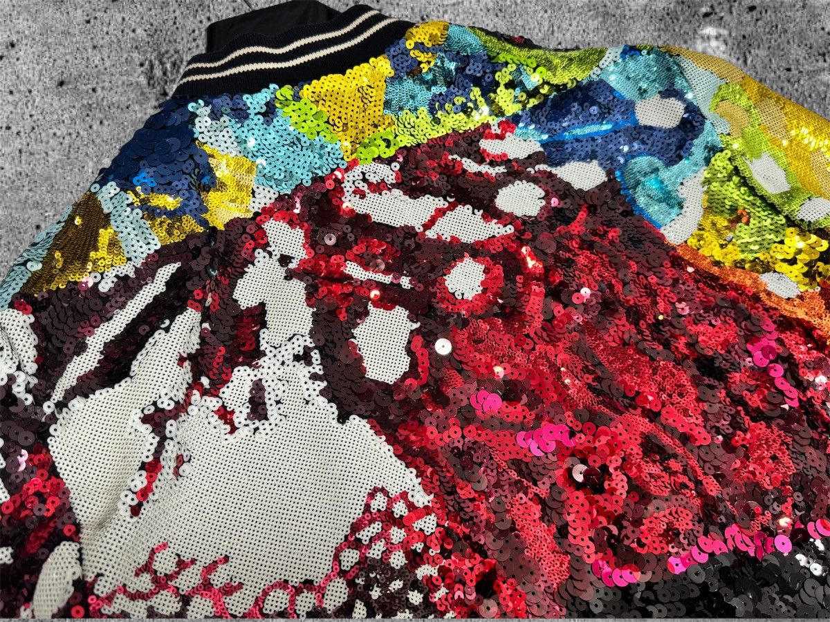 Celine × Hedi Slimane CELINE BY HEDI SLIMANE “SS19 COUTURE SEQUINS TEDDY” Size US S / EU 44-46 / 1 - 15 Thumbnail
