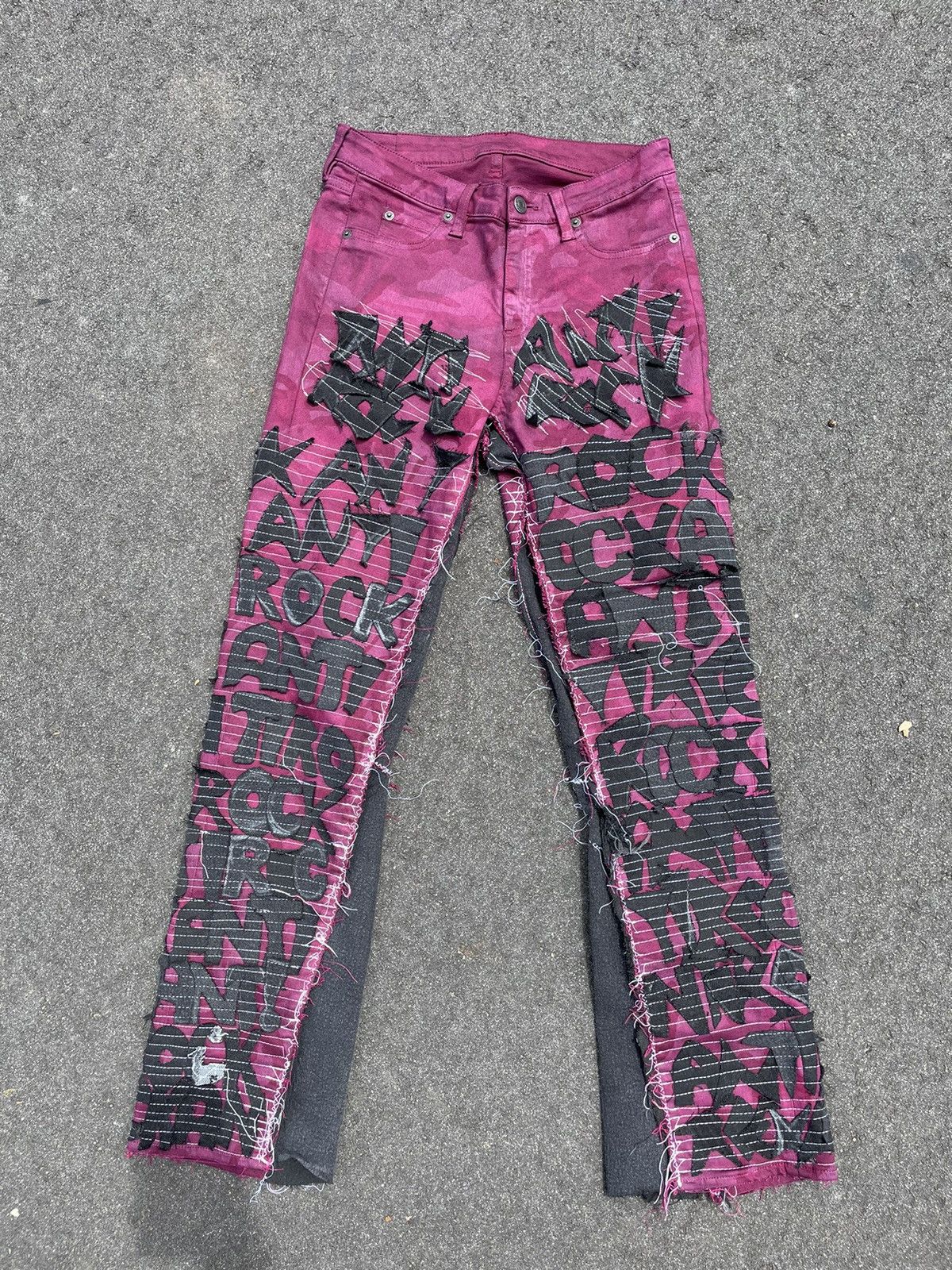Designer × Japanese Brand antixrock Hysterical Glamour Jeans Size US 29 - 1 Thumbnail
