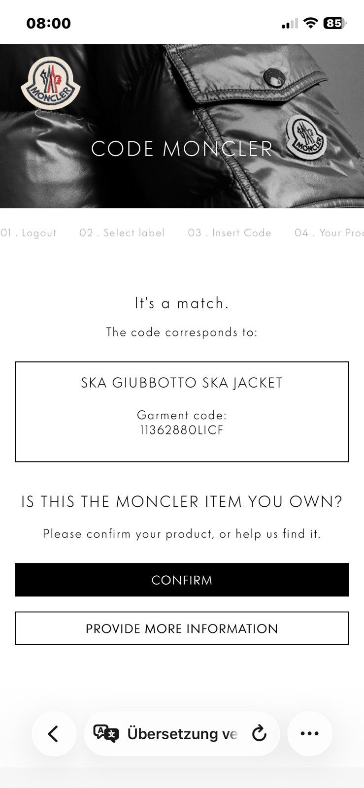 Moncler Genius Moncler Genius Frgmt 7 Fragment Ska Hiroshi Fujiwara Tg 2 Size US M / EU 48-50 / 2 - 12 Thumbnail